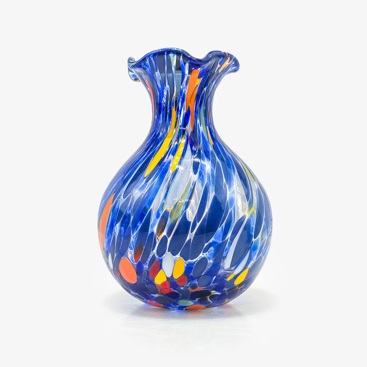 Murano Glass Fiori Small Vase, Made in Italy