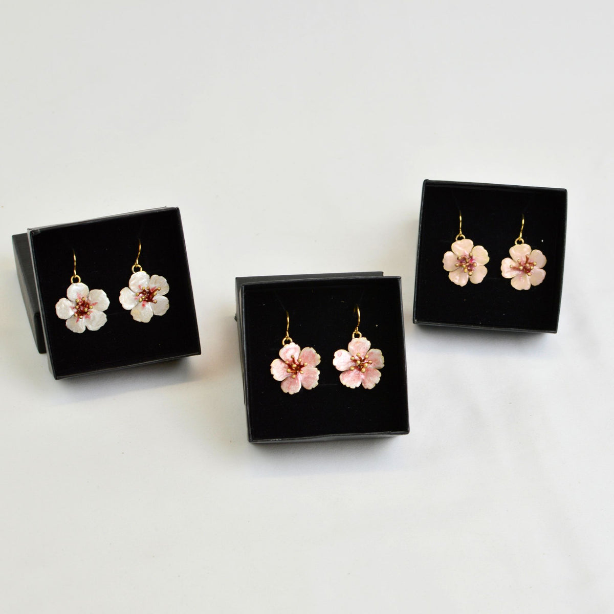Giardino Collection, Cherry Blossom, Earring, Made in Sicily