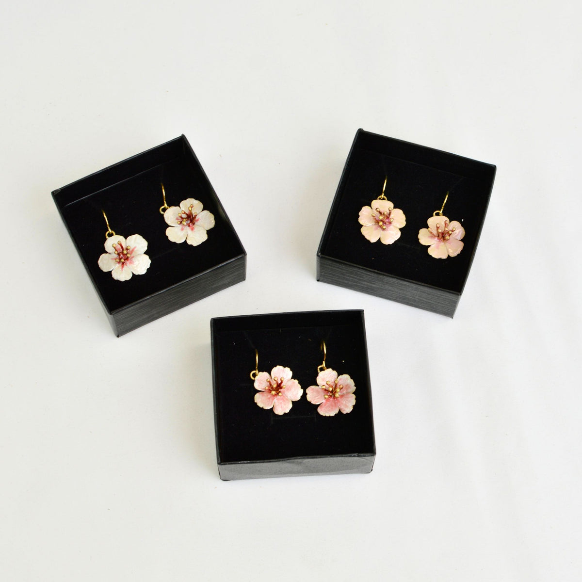Giardino Collection, Cherry Blossom, Earring, Made in Sicily