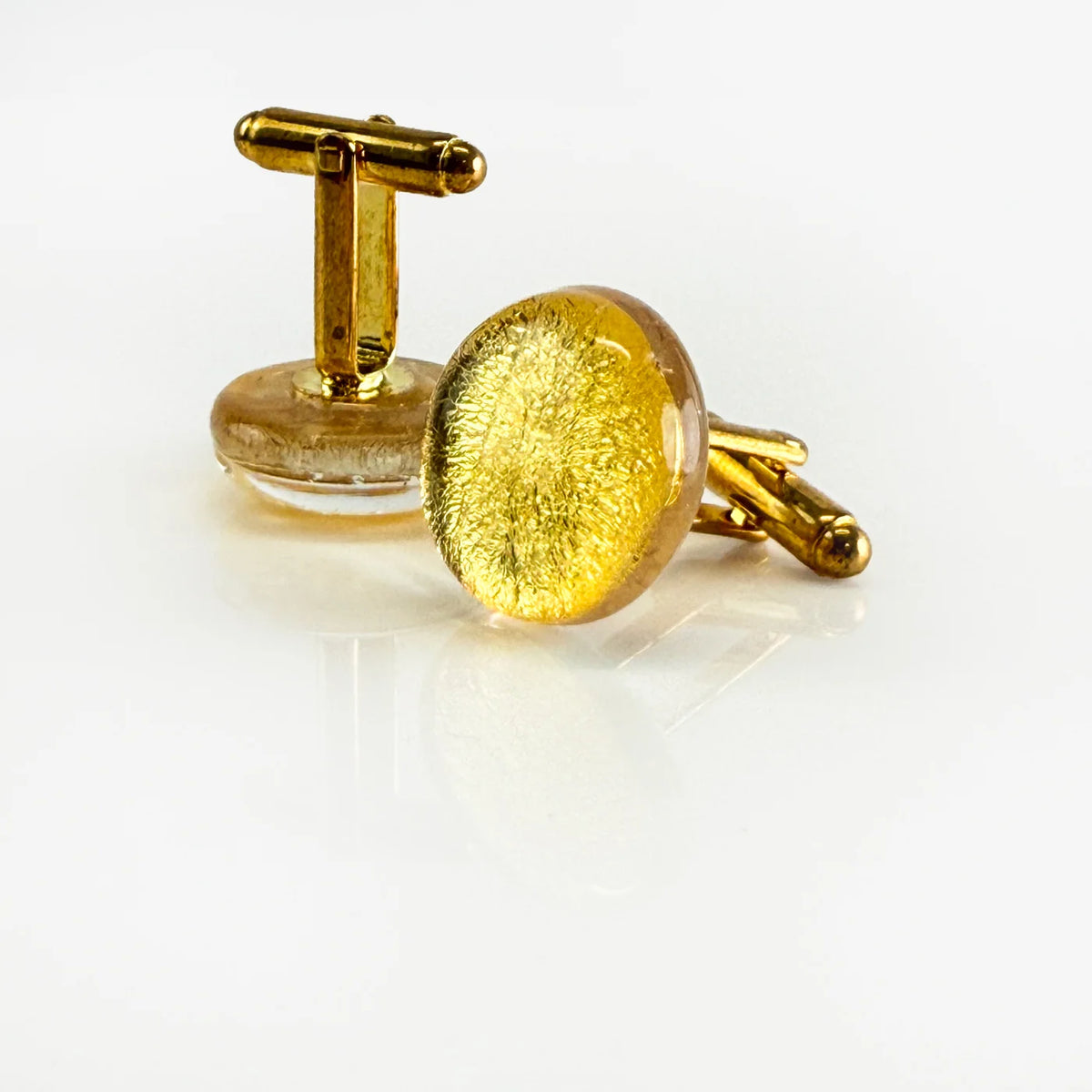 Murano Glass Foiled Cufflinks - My Italian Decor