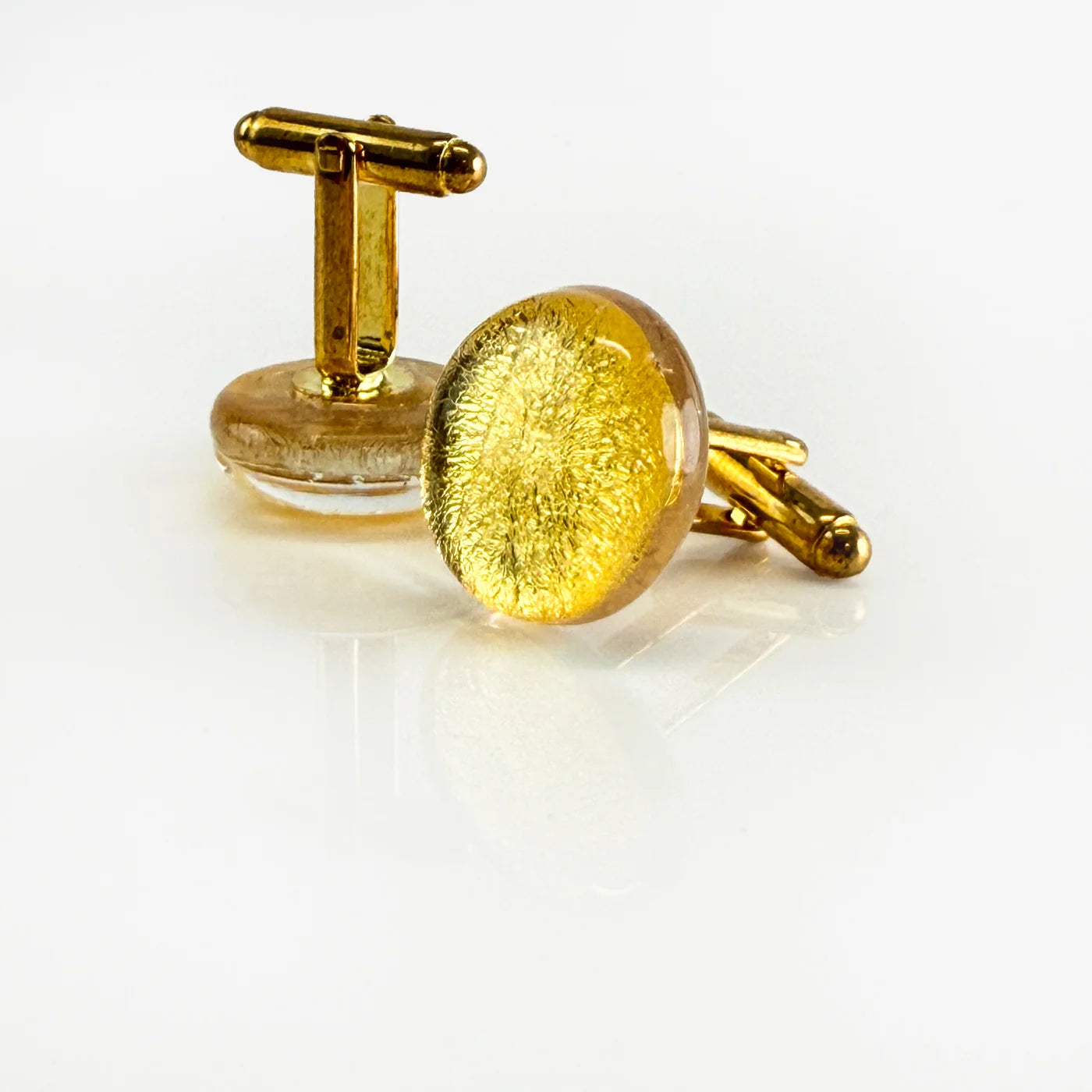 Murano Glass Foiled Cufflinks - My Italian Decor