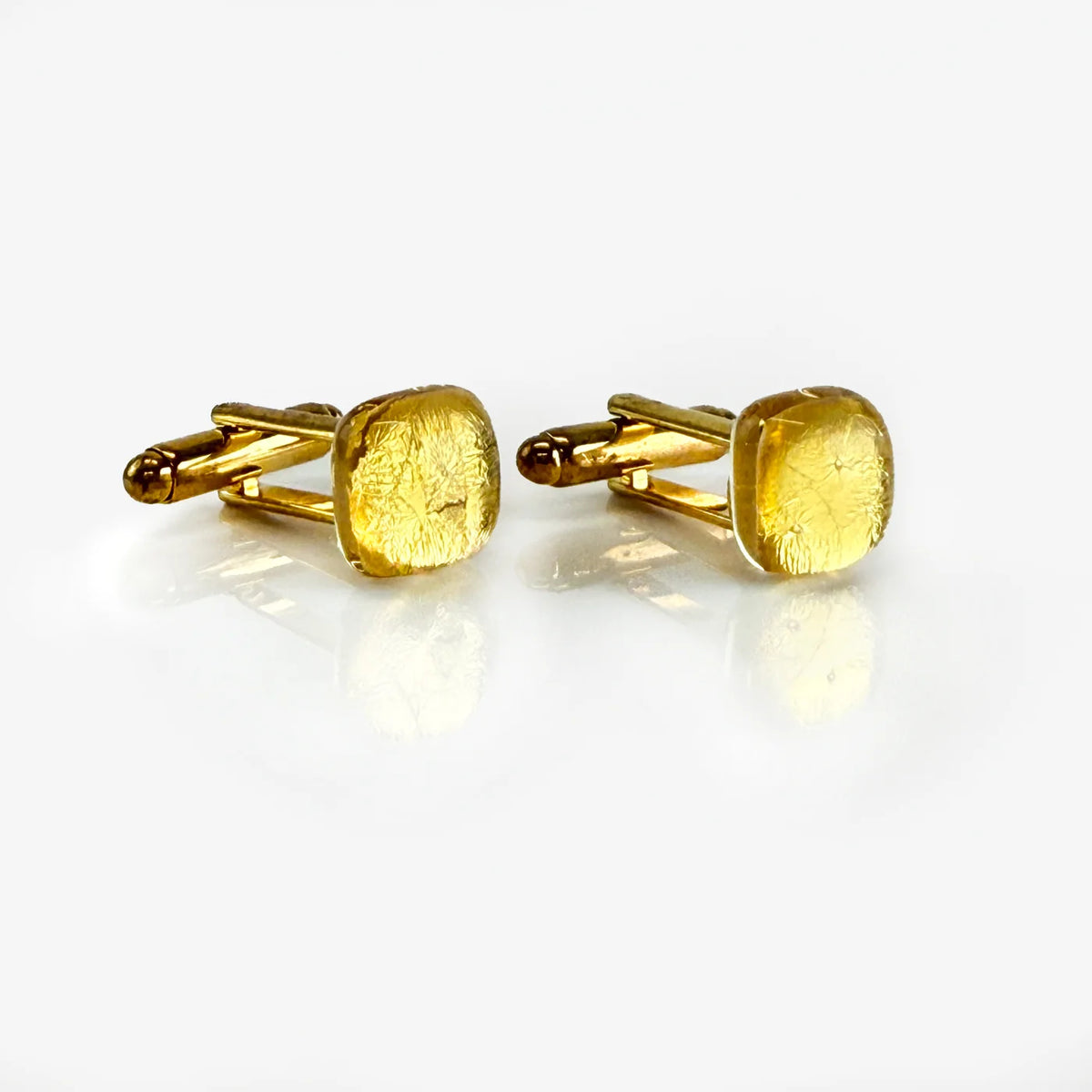 Murano Glass Foiled Cufflinks - My Italian Decor
