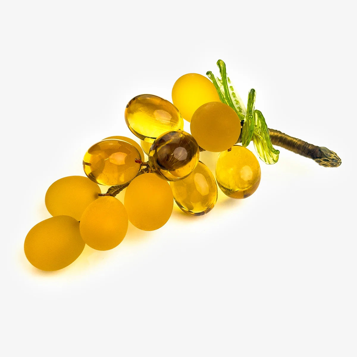 Murano Glass Solid Grape Cluster, Small, Multiple Colors, Made in Italy