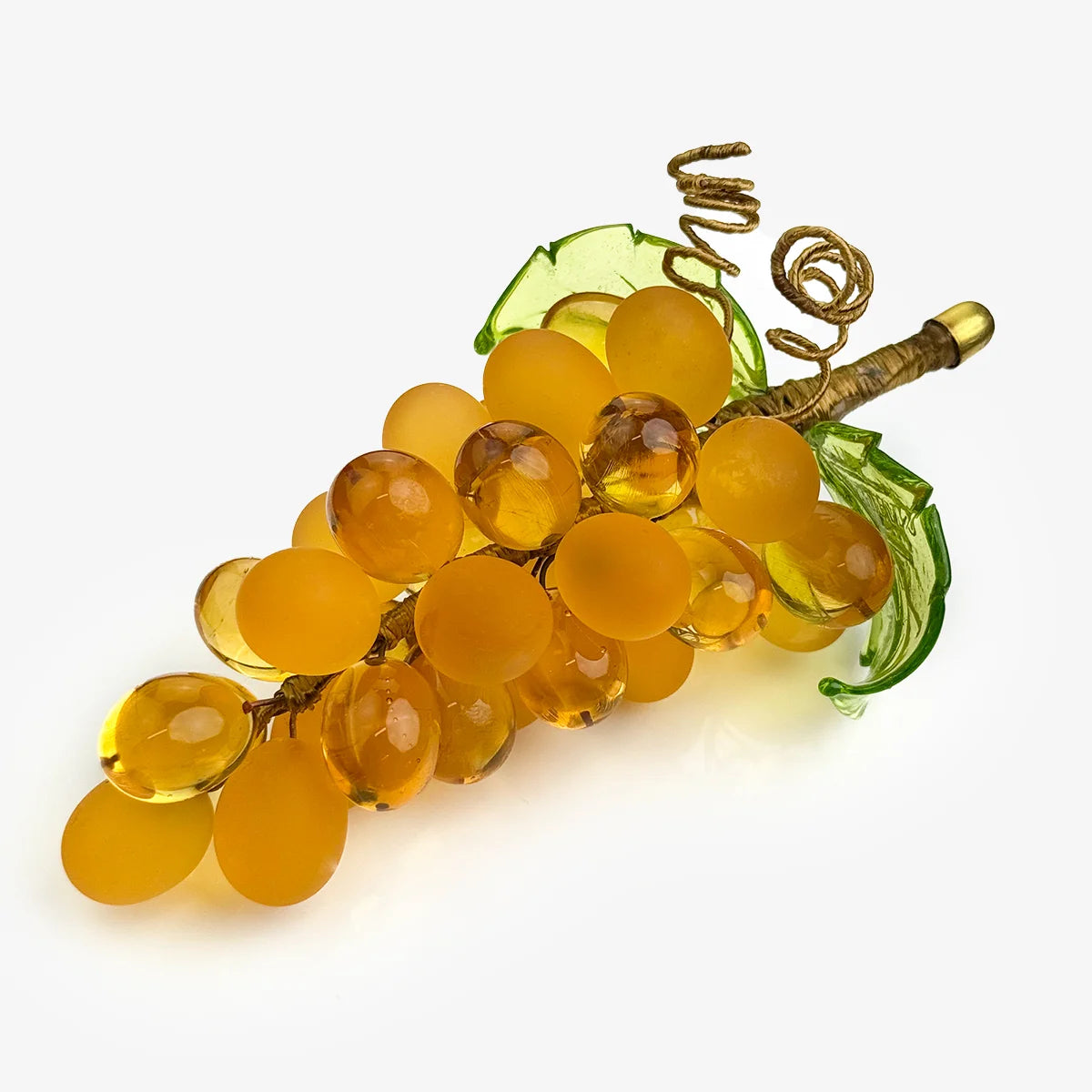Murano Glass Grape Cluster, Large, Made in Italy
