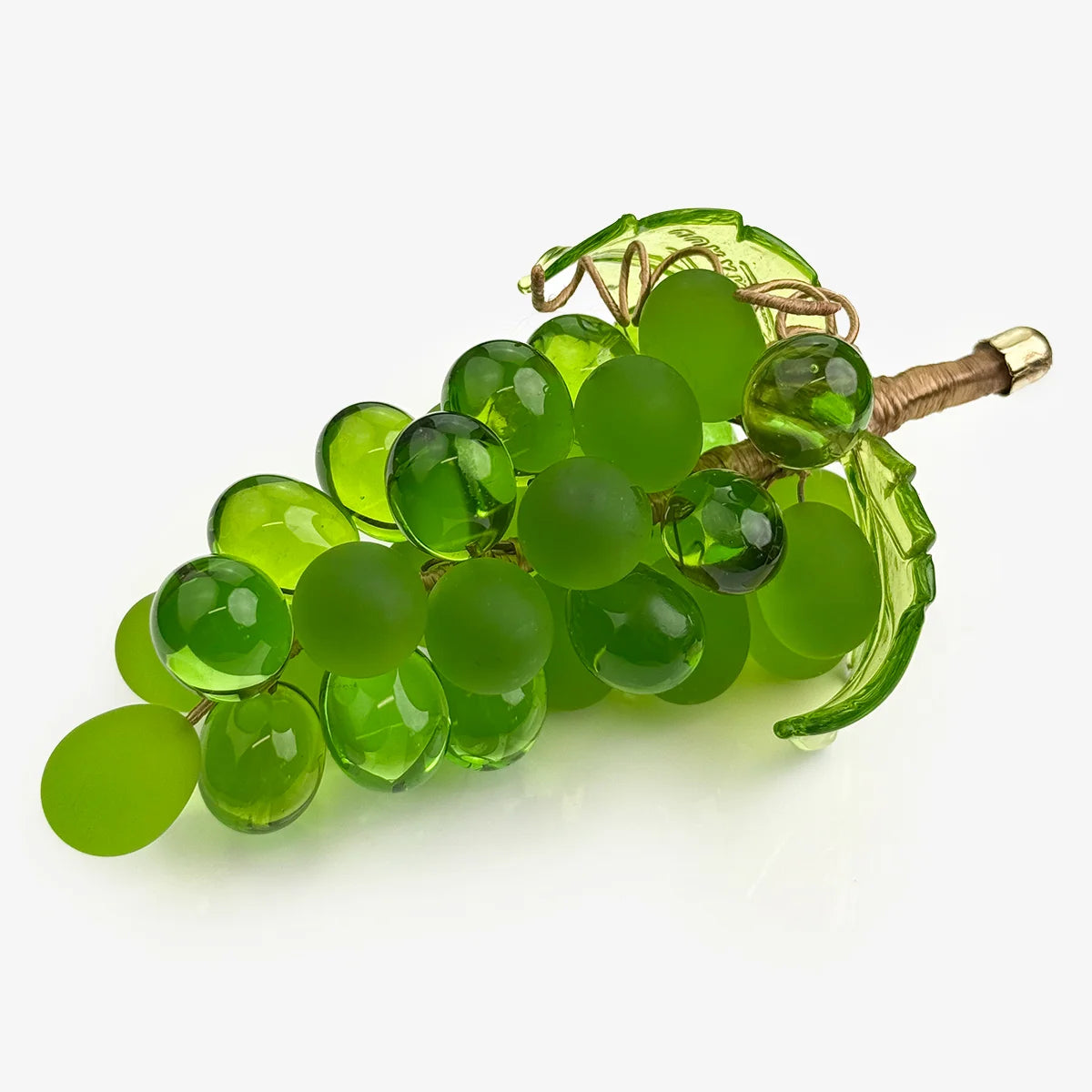Murano Glass Grape Cluster, Large, Made in Italy