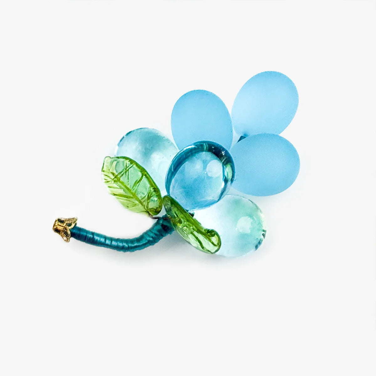 Murano Glass Solid Grape Cluster, Mini, Multiple Colors, Made in Italy