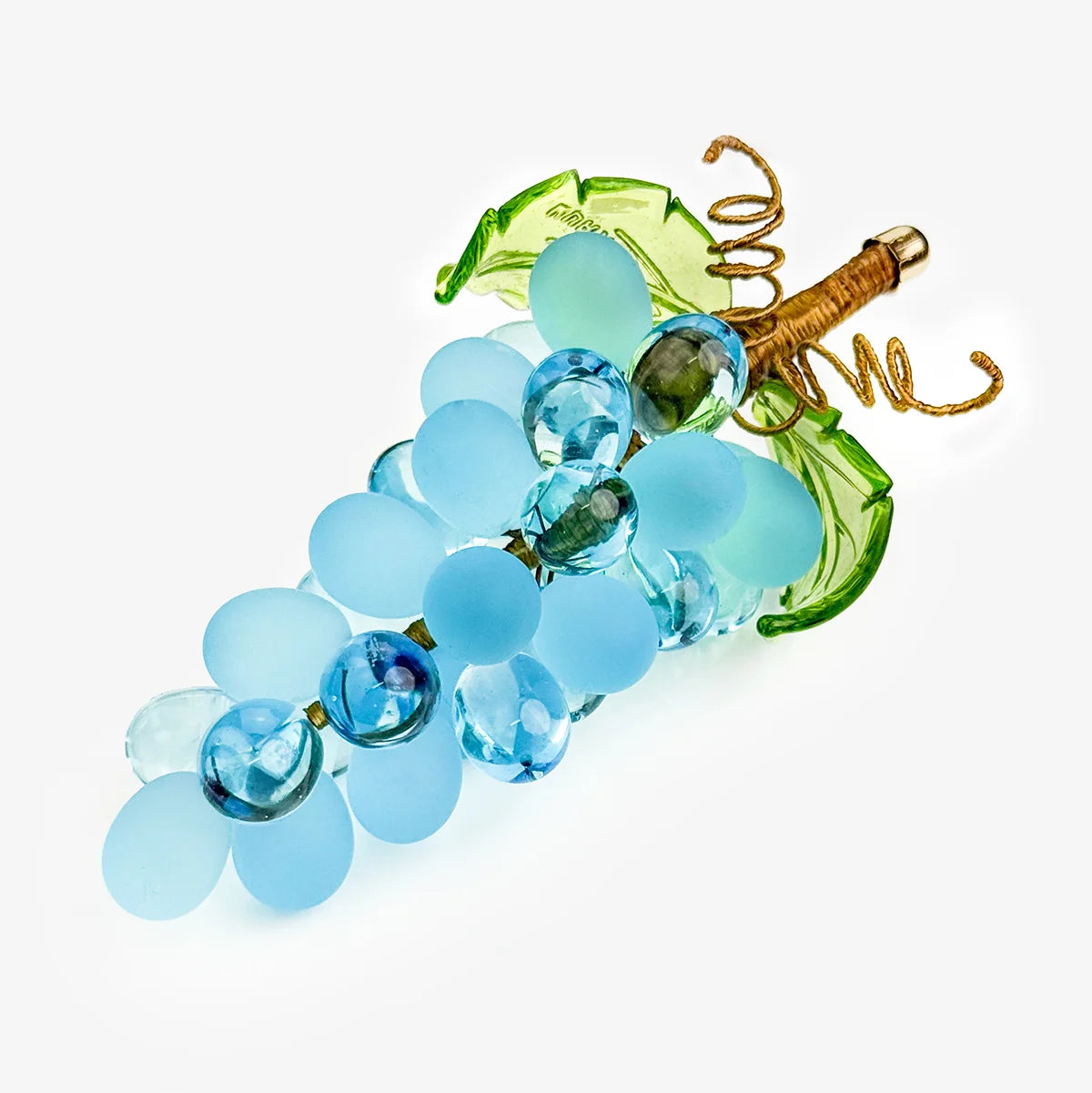 Murano Glass Grape Cluster, Large, Made in Italy