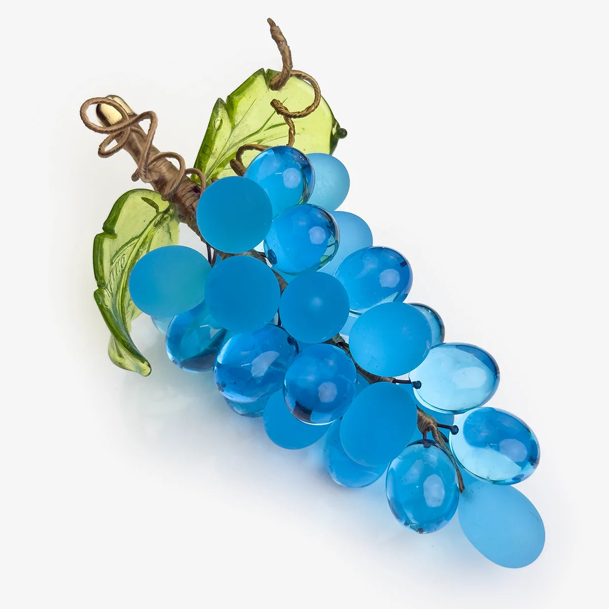 Murano Glass Grape Cluster, Large, Made in Italy
