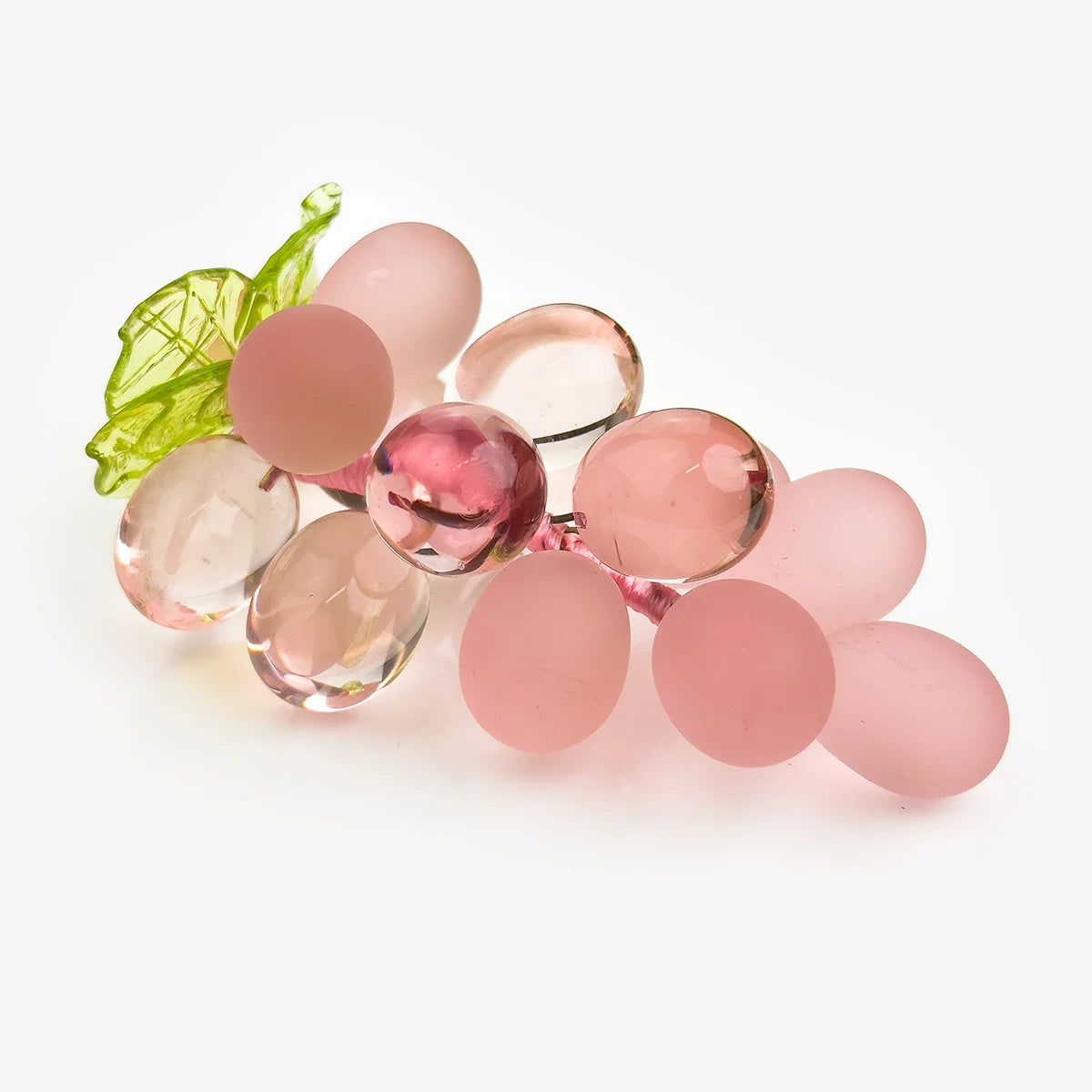 Murano Glass Solid Grape Cluster, Small, Multiple Colors, Made in Italy
