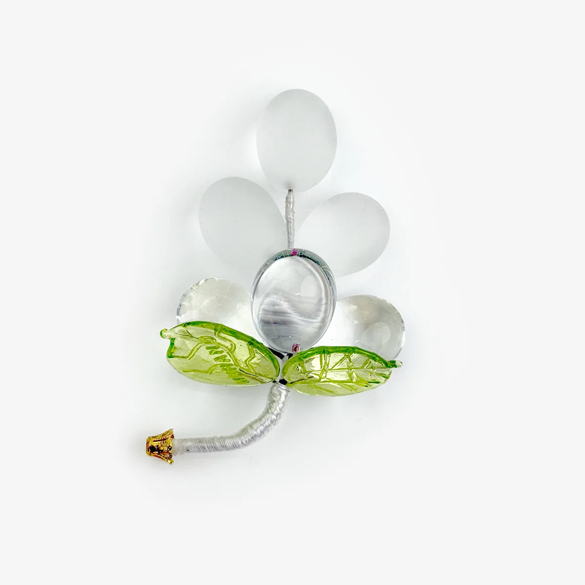 Murano Glass Solid Grape Cluster, Mini, Multiple Colors, Made in Italy
