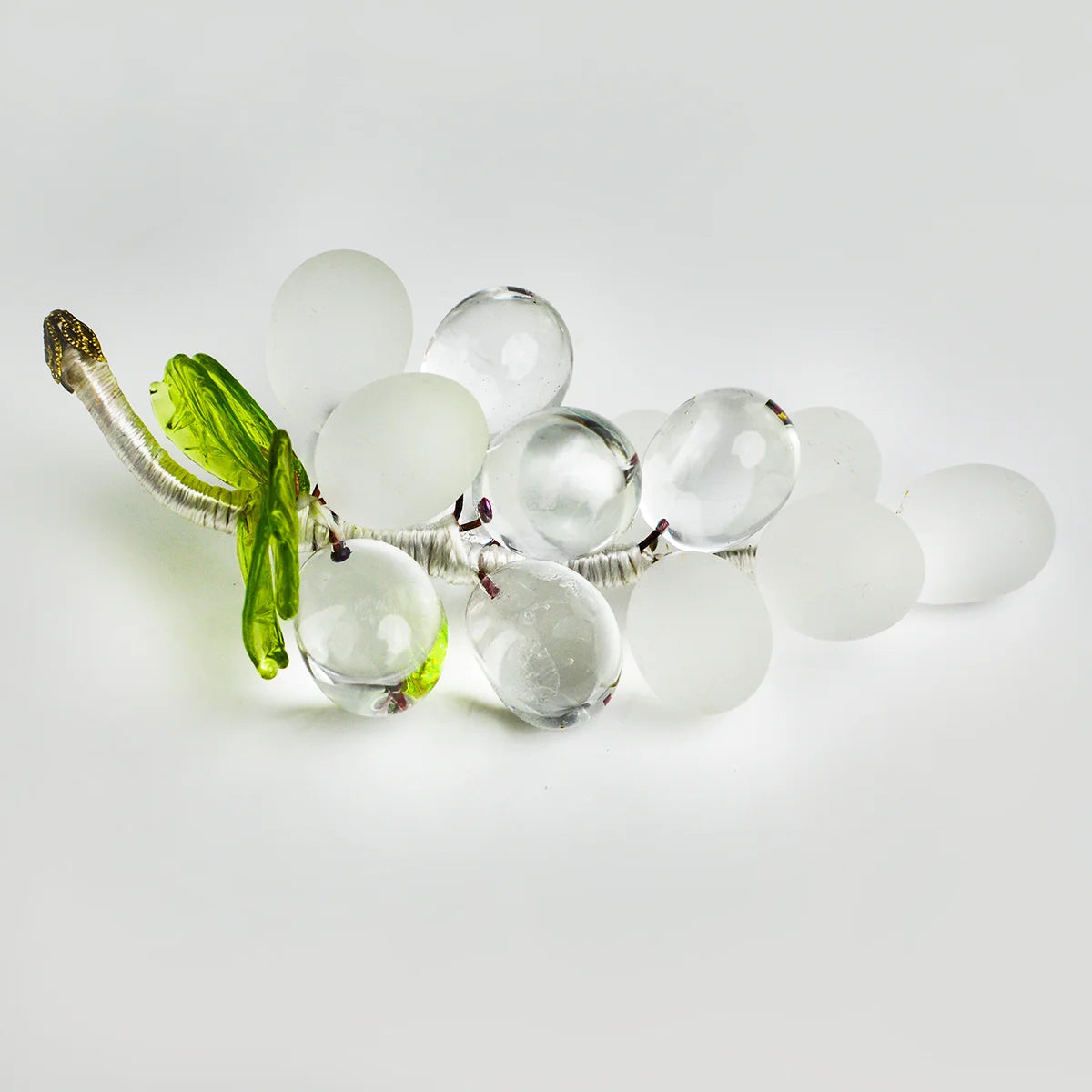 Murano Glass Solid Grape Cluster, Small, Multiple Colors, Made in Italy
