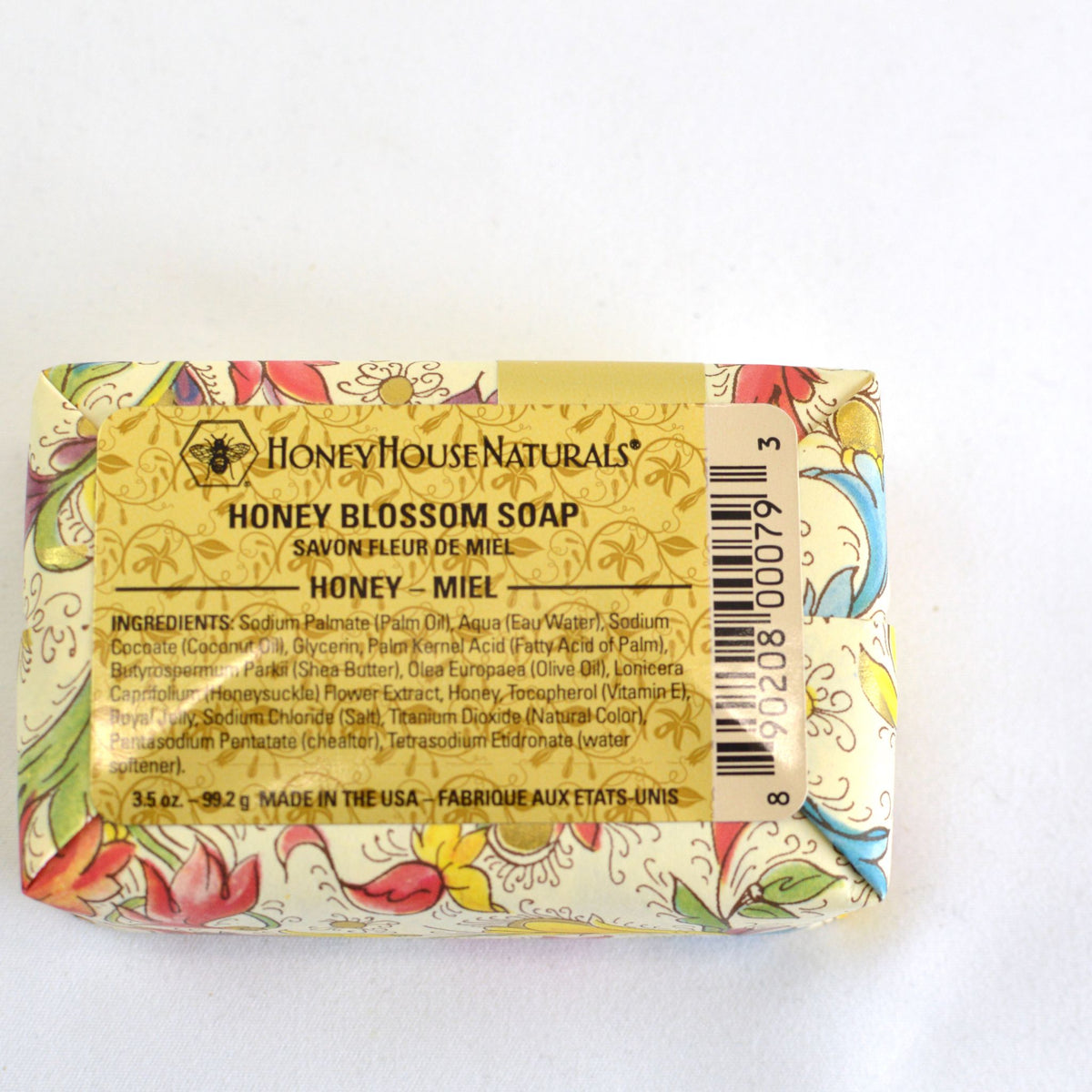 Honey Blossom Soap wrapped in Florentine Paper
