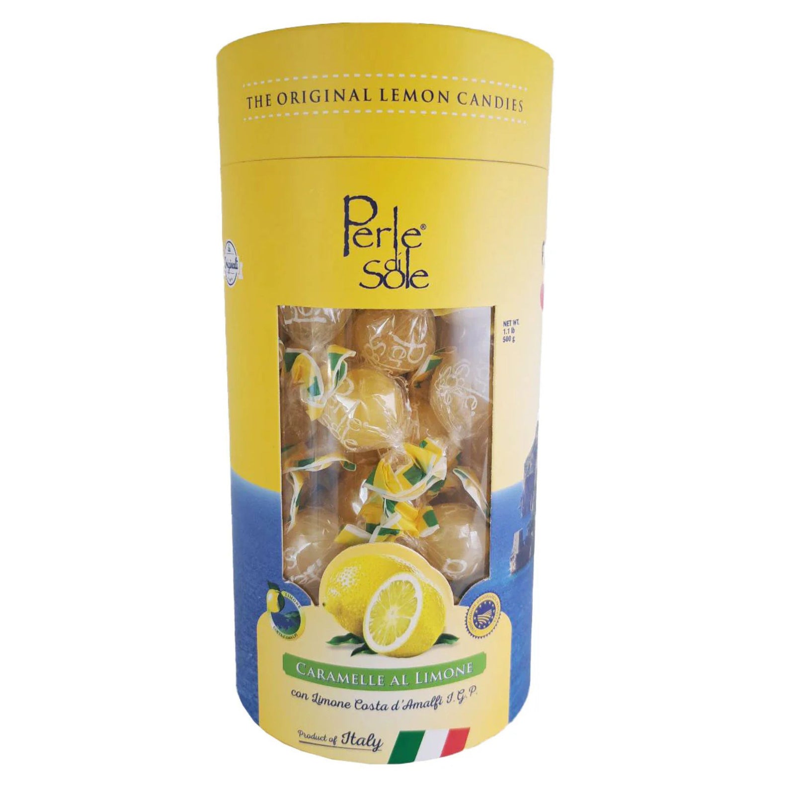 Perle di Sole, Lemon Hard Candies, Gift Box - My Italian Decor