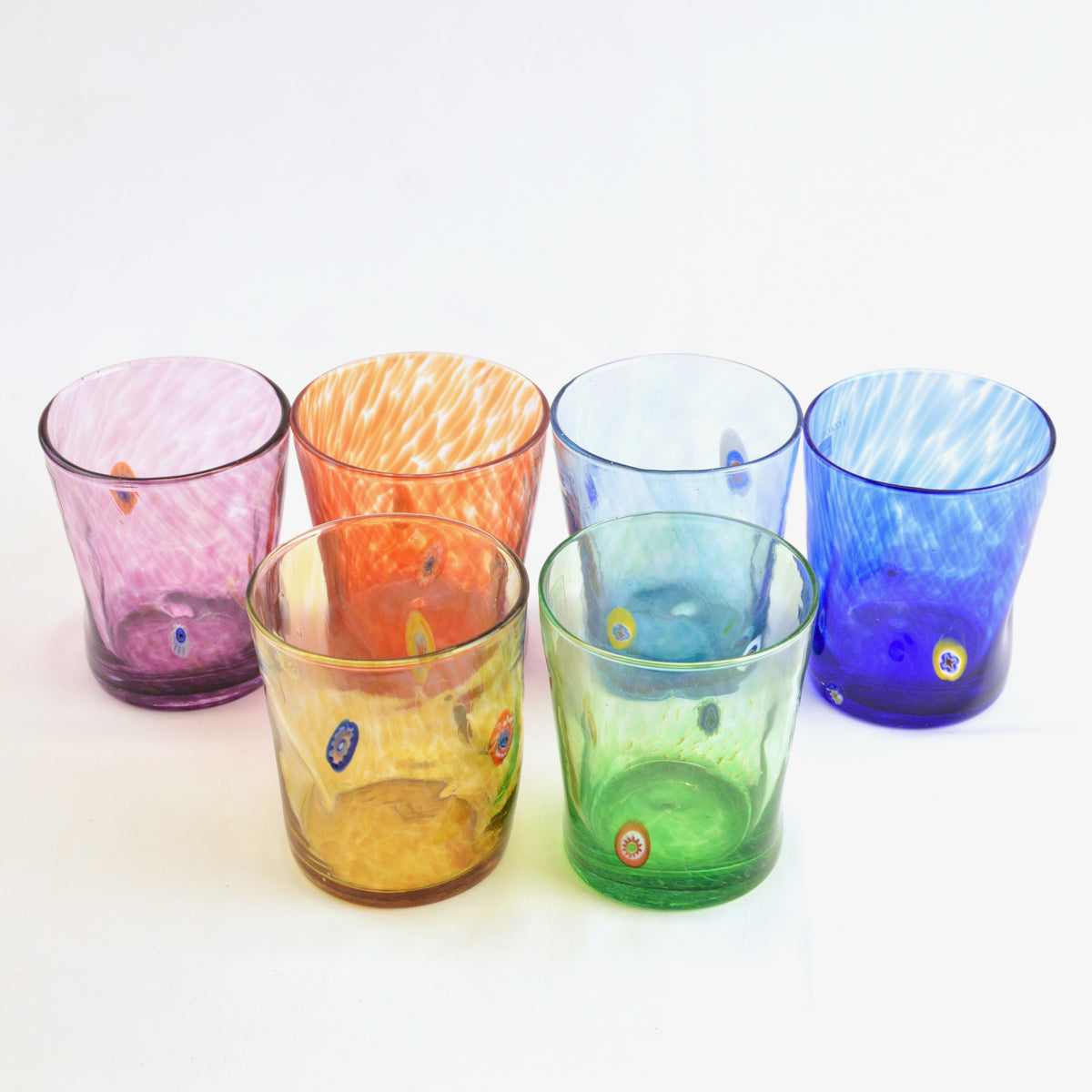 Liberty Italian Glass Tumblers, Set of 6