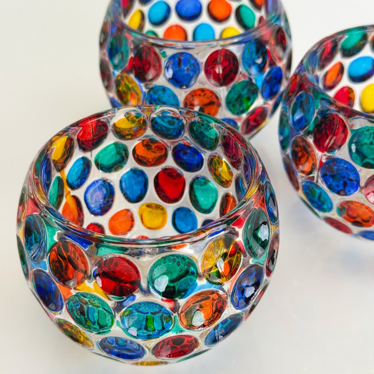 Votive Holder, Italian Crystal, Lisboa design, Made in Italy