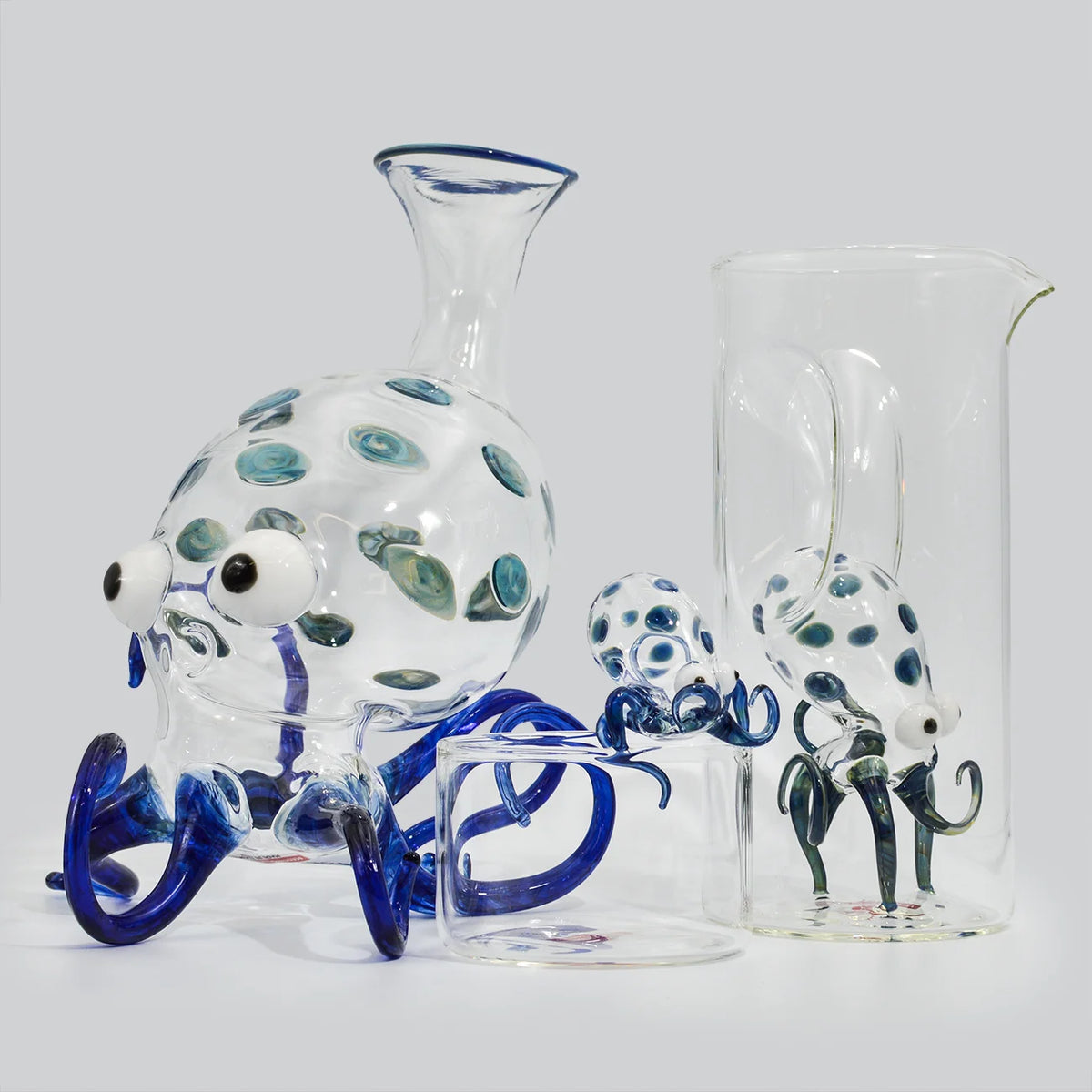 Massimo Lunardon, Octopus, Decanter, Carafe, or Bowl