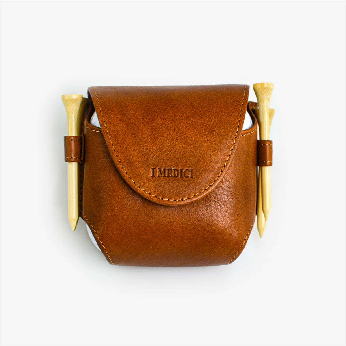 Leather Golf Ball Holder