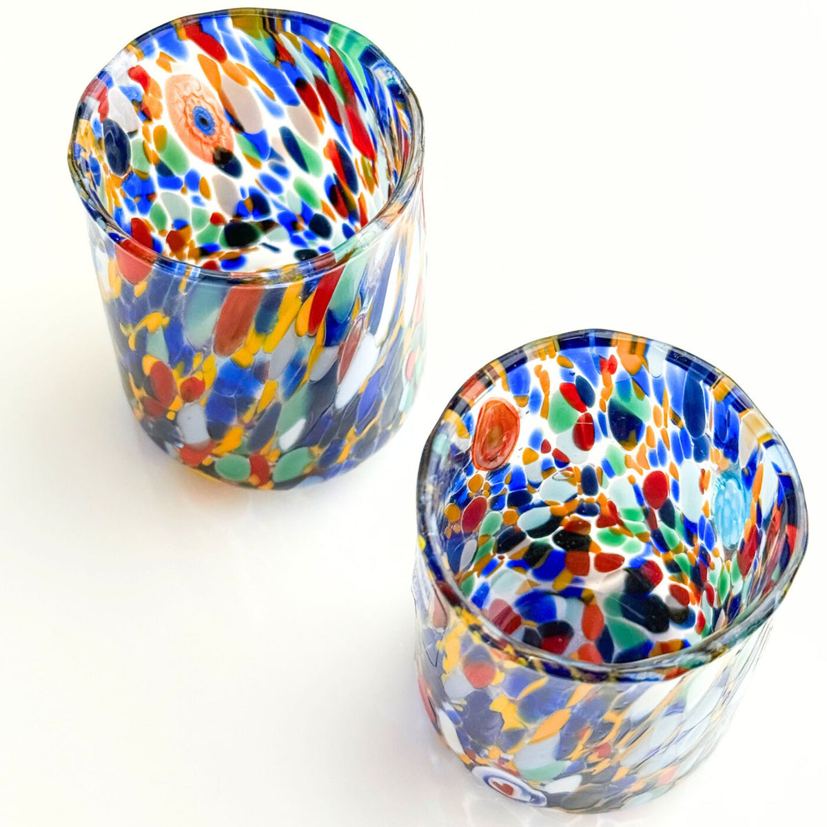 Confetti Shot Glasses - Set of 6 - Made in Italy