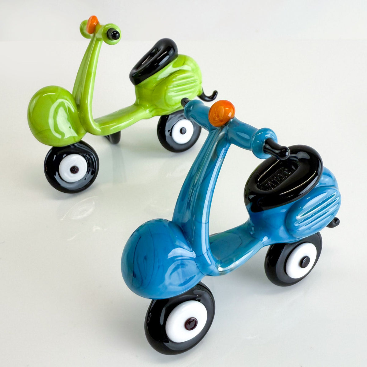 Italian Vespa Scooter Miniature Figurine, Made in Italy