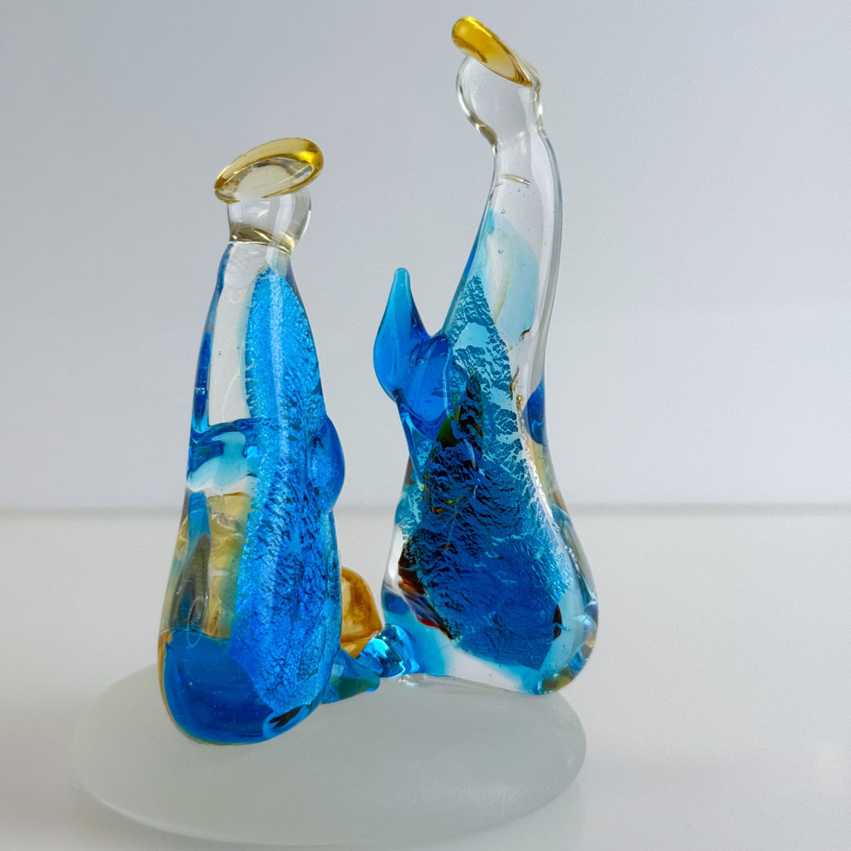 Murano Glass Nativity Figurine, Made in Italy