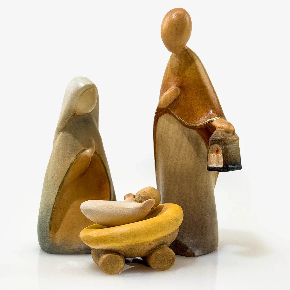 Wooden Nativity Scene, Made in Italy