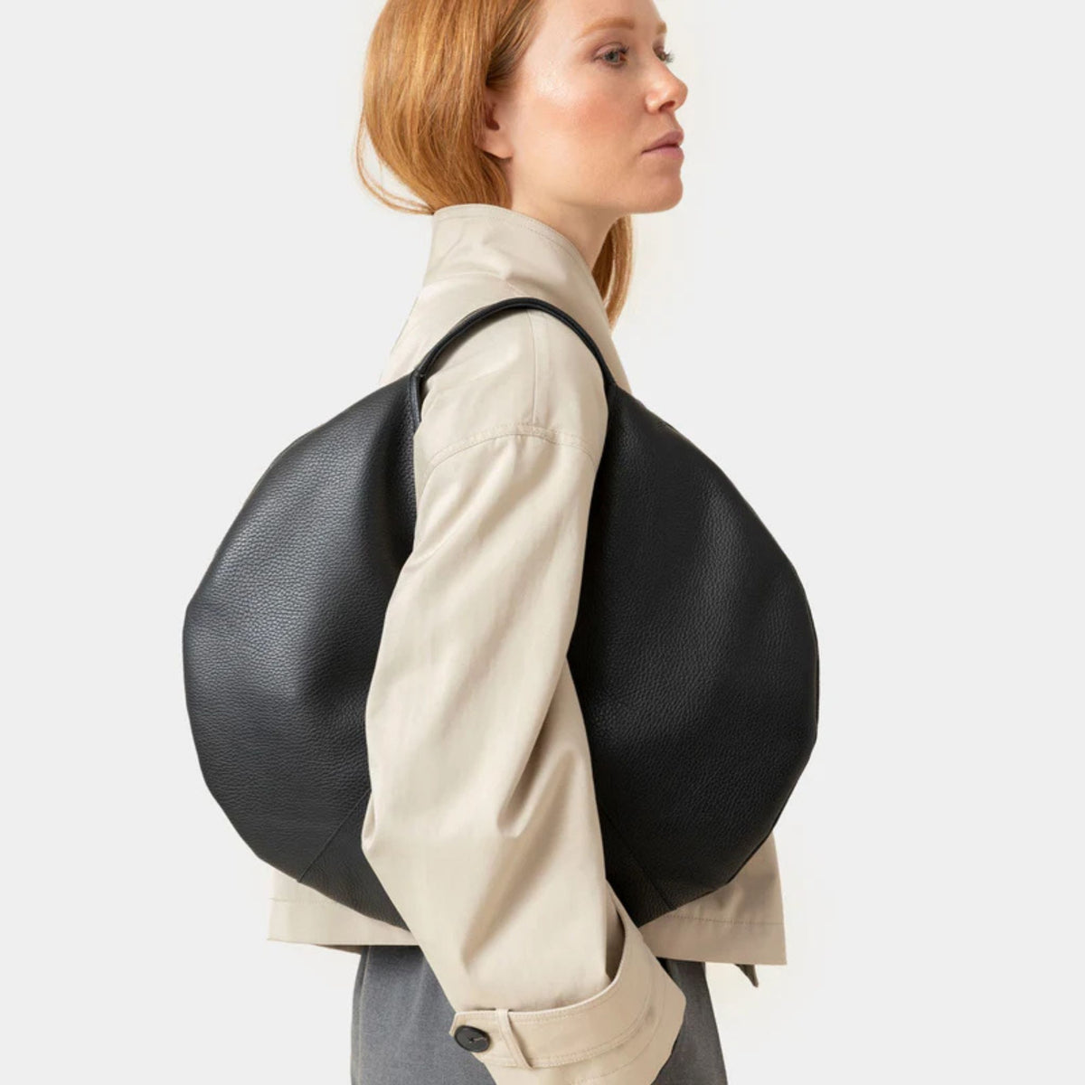 Noa Circle Bag, Italian Leather