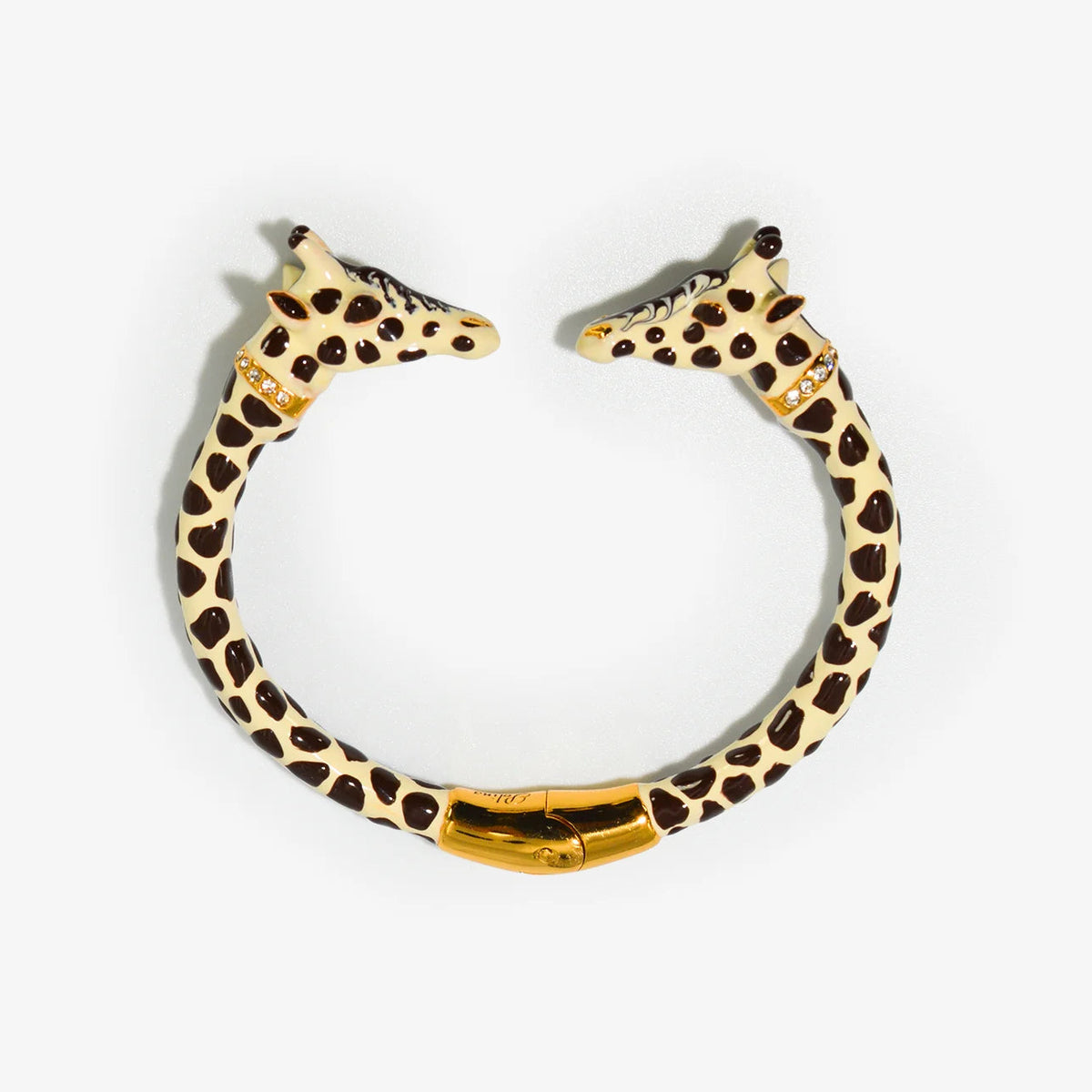 Giraffe enamel jewelry set by My Italian Decor, made in Italy