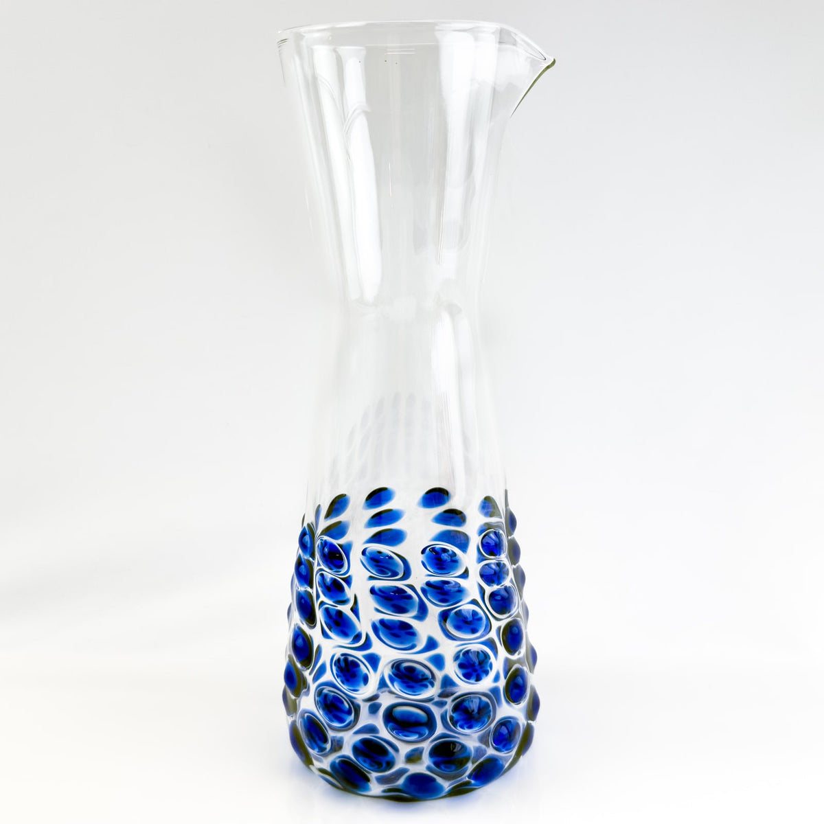 Dots Glass Carafe / Pitcher / Decanter - Made in Italy