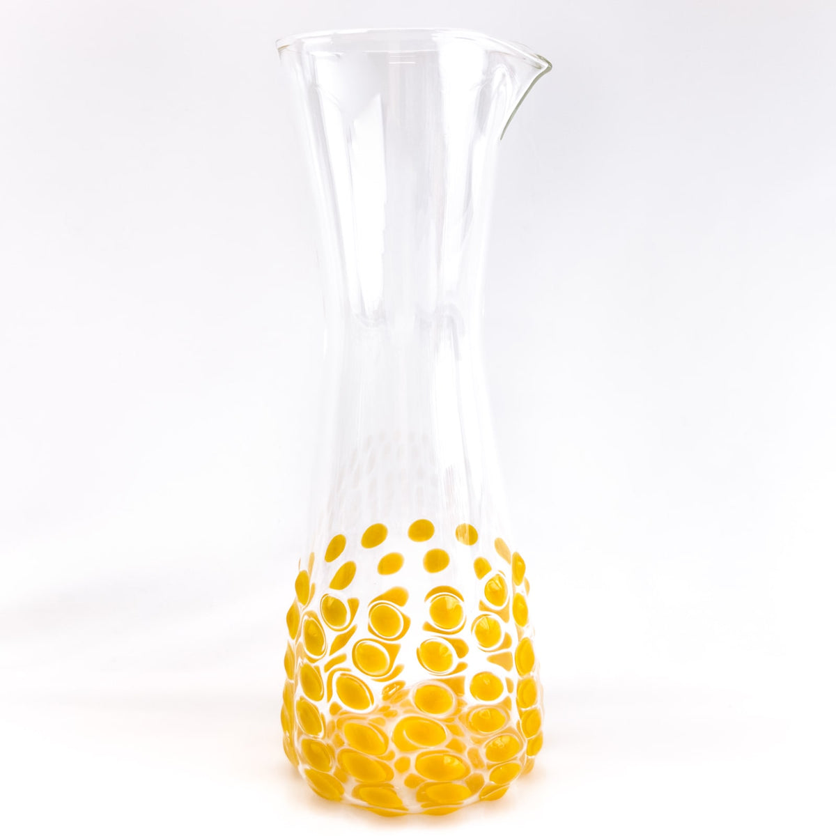 Dots Glass Carafe / Pitcher / Decanter - Made in Italy