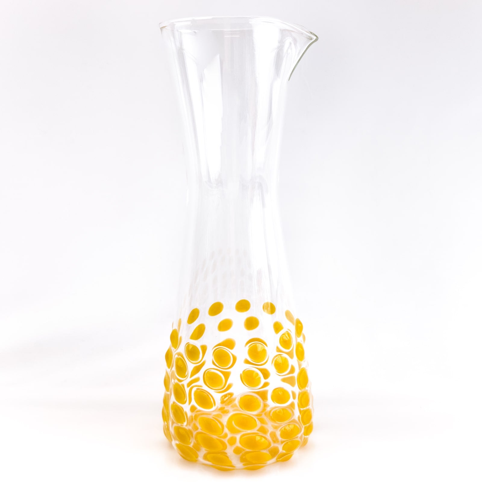Dots Glass Carafe / Pitcher / Decanter - Made in Italy - My Italian Decor