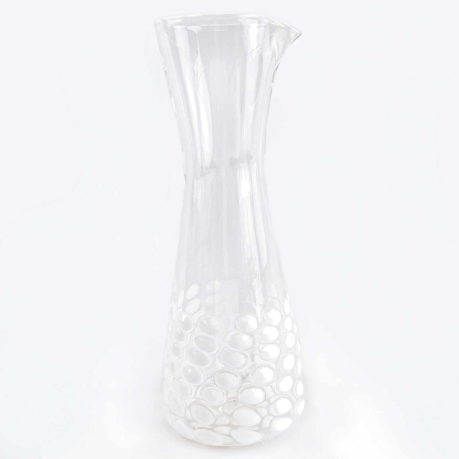 Dots Glass Carafe / Pitcher / Decanter - Made in Italy - My Italian Decor