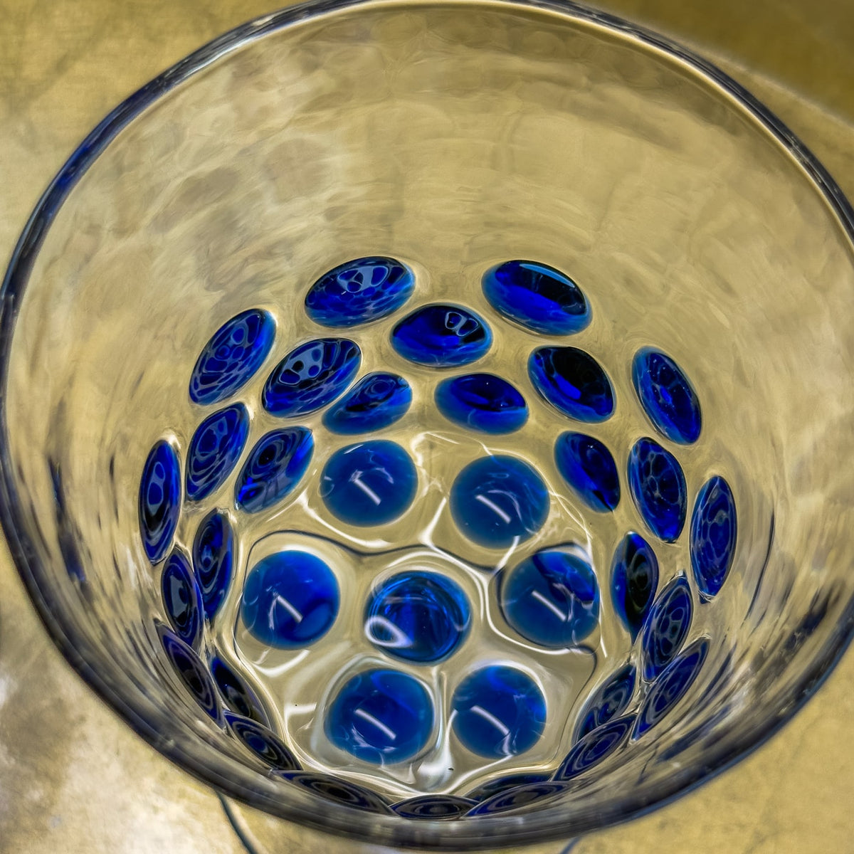 Set of 2 Dots Wine Glasses - Made in Italy