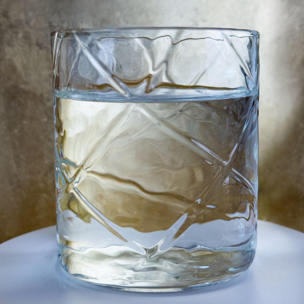 Fine Italian Glass Tumblers - Blown Glass - Made in Italy - My Italian Decor