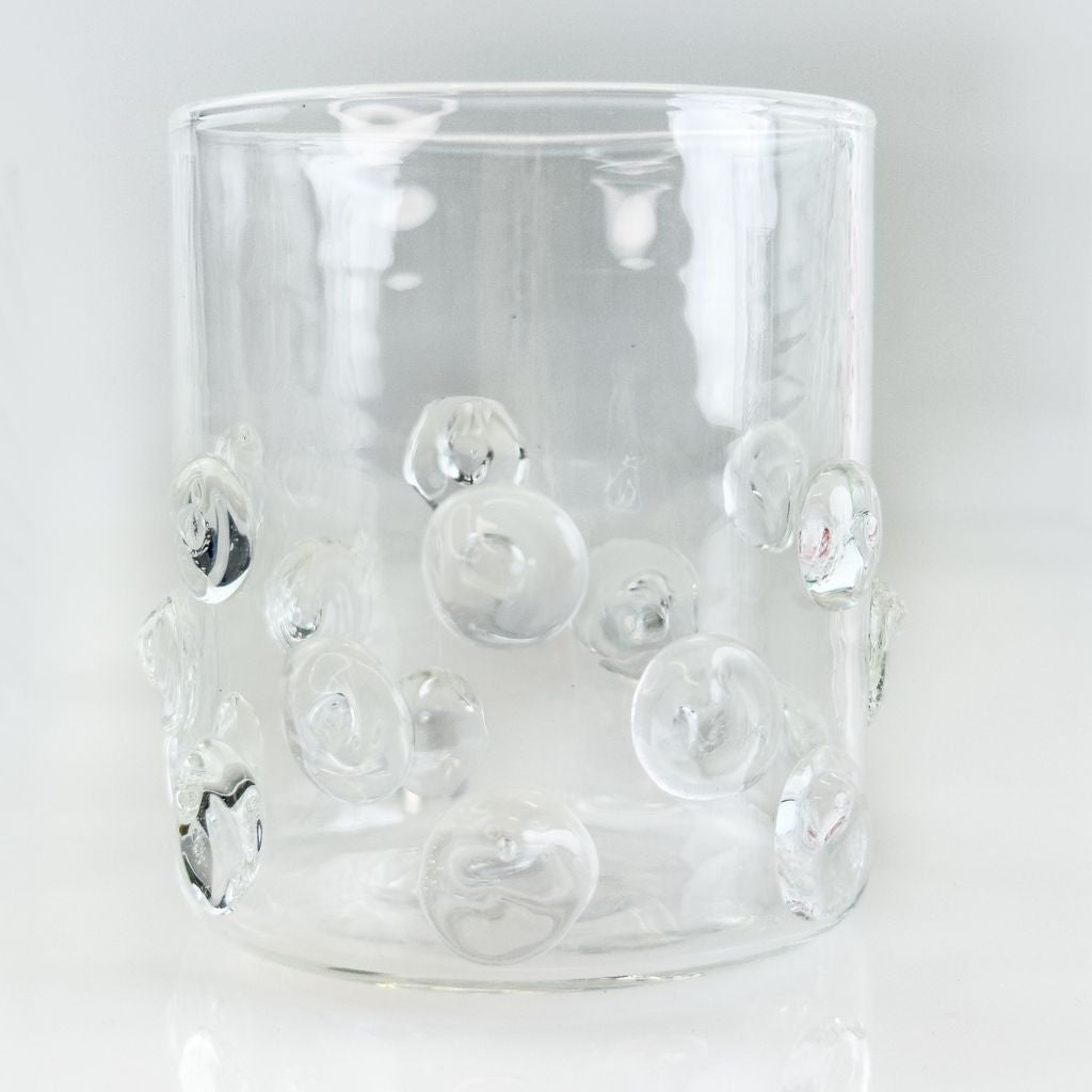 Fine Italian Glass Tumblers - Blown Glass - Made in Italy - My Italian Decor