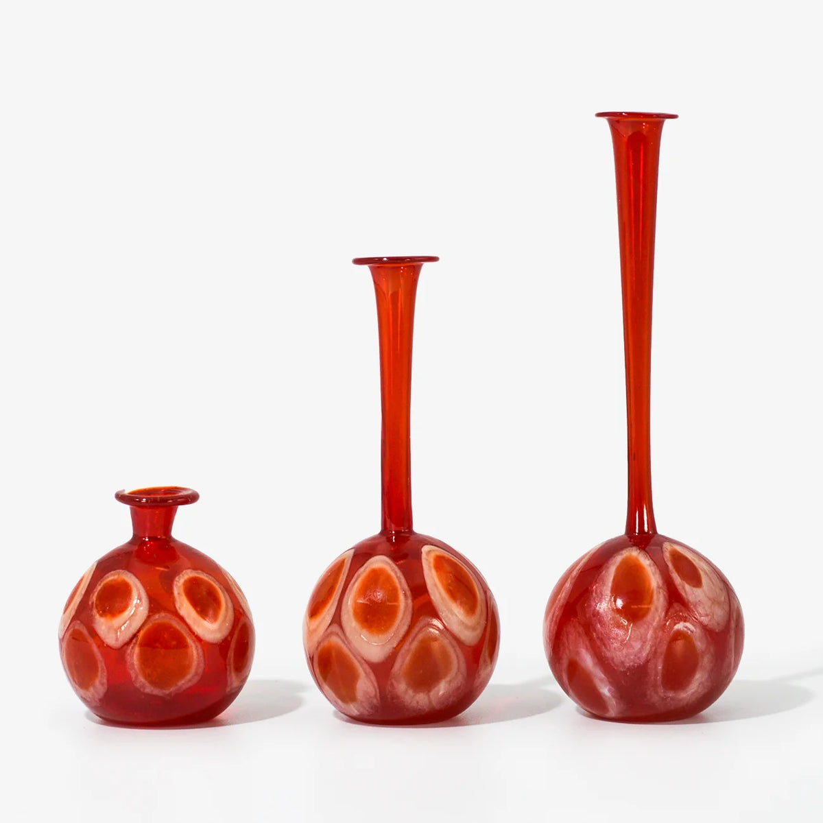 Decorative Murano glass peacock bottle vase with intricate design, perfect as a stylish home decor piece.