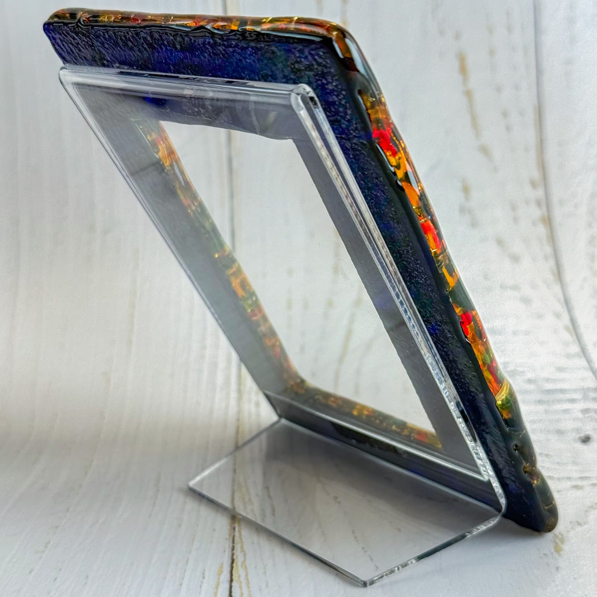 Glass Multicolored Photo Frame - Murano Glass - My Italian Decor