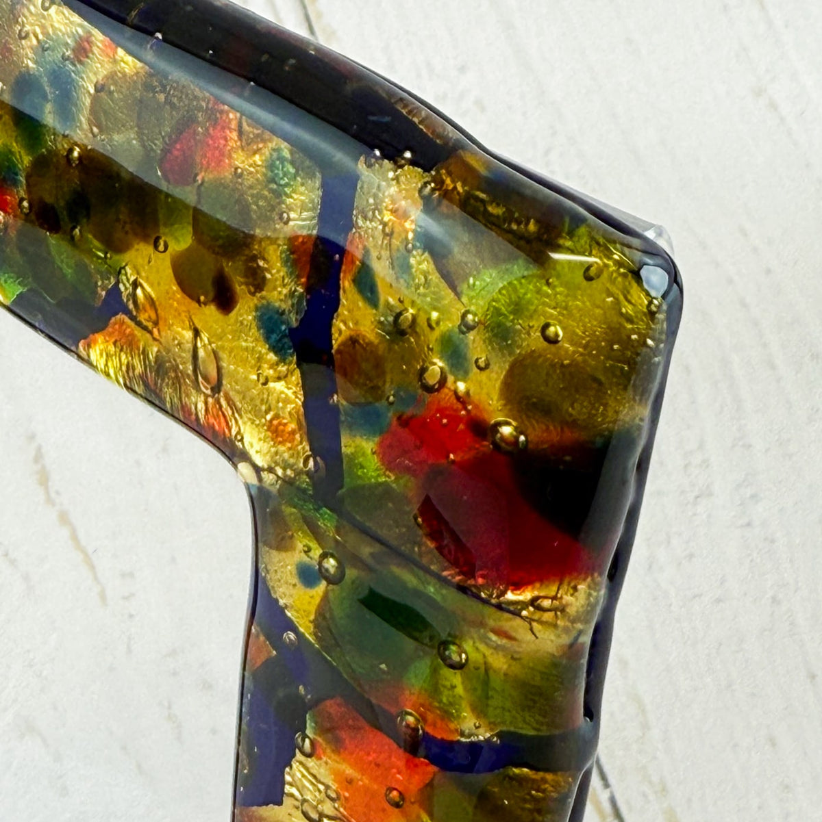 Glass Multicolored Photo Frame - Murano Glass - My Italian Decor