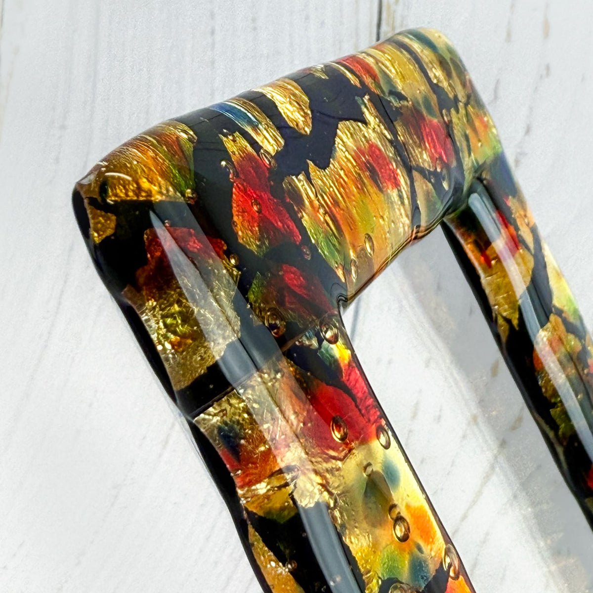 Glass Multicolored Photo Frame - Murano Glass - My Italian Decor