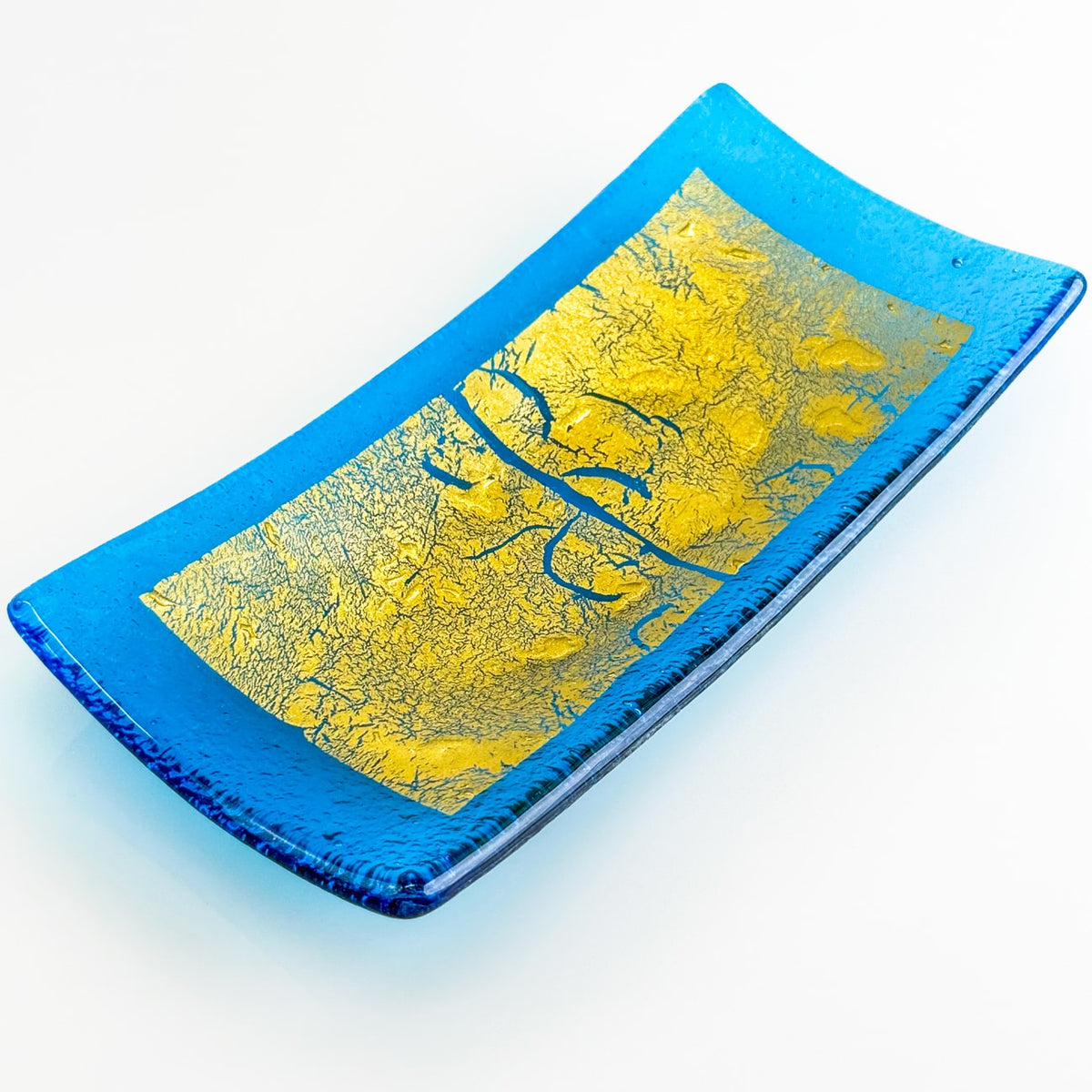 Decorative Dish - Murano Glass - 24-karat gold - Made in Italy