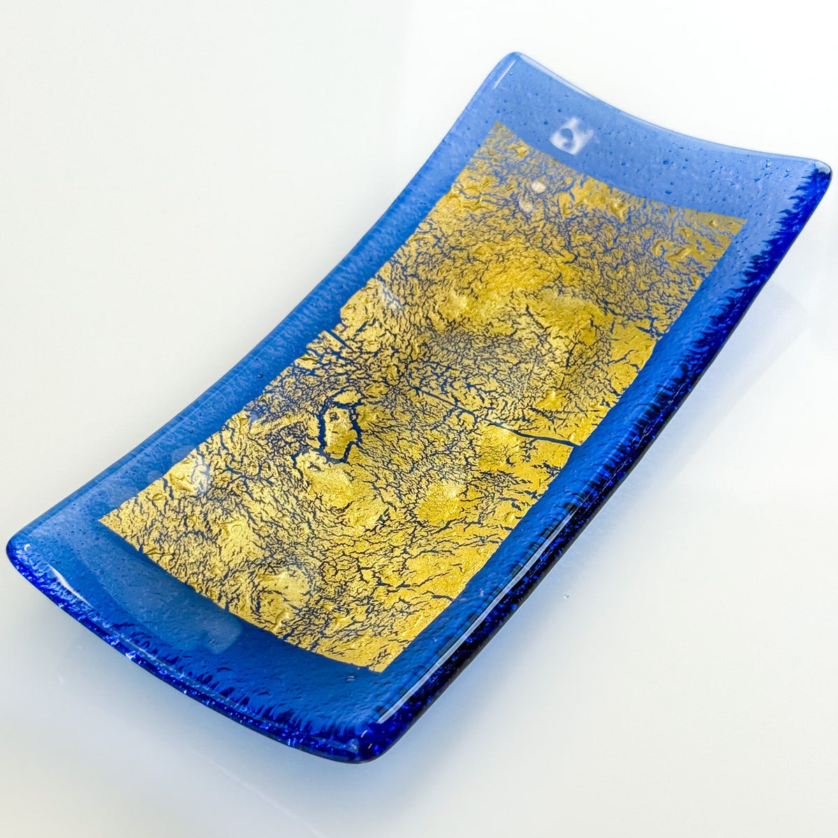 Decorative Dish - Murano Glass - 24-karat gold - Made in Italy