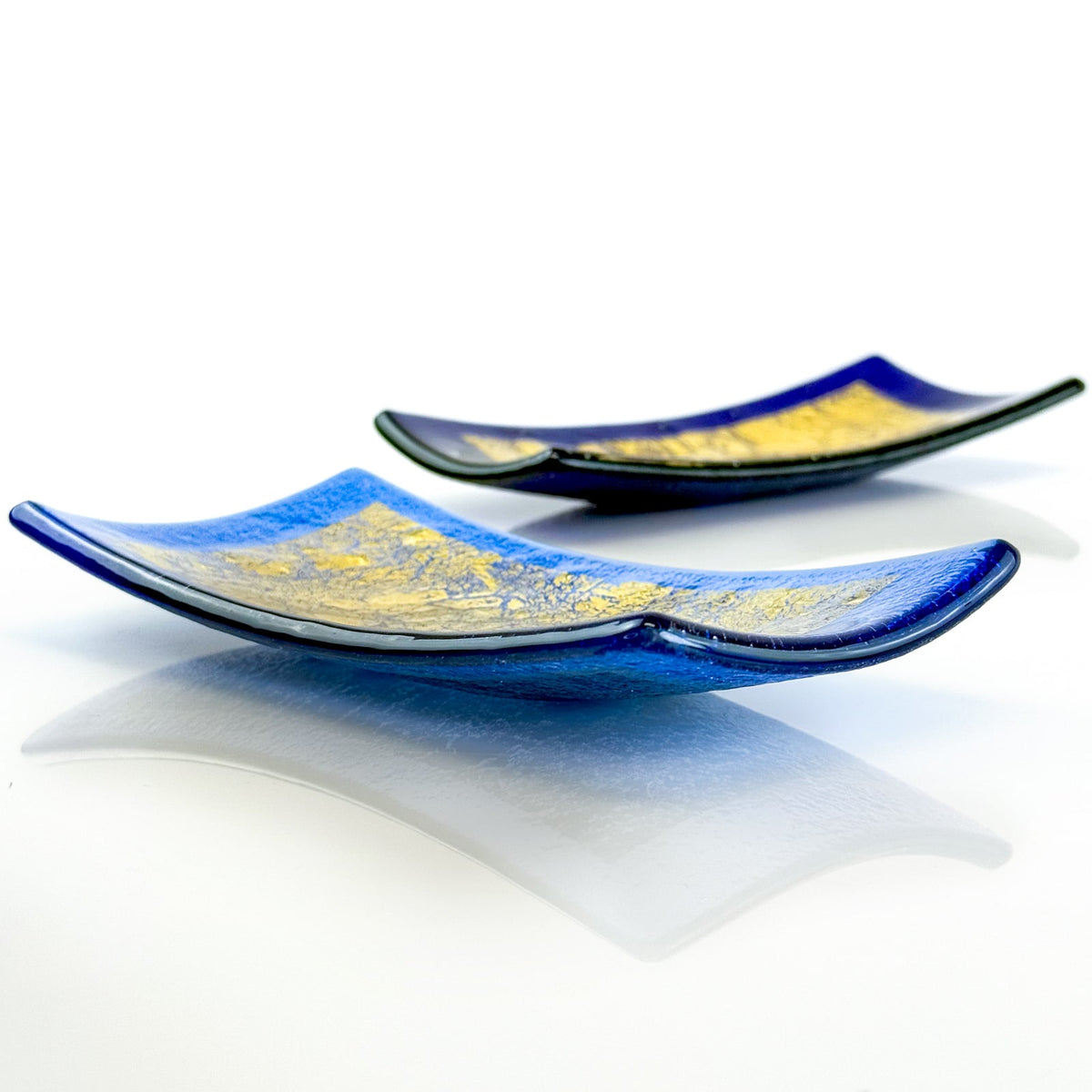 Decorative Dish - Murano Glass - 24-karat gold - Made in Italy