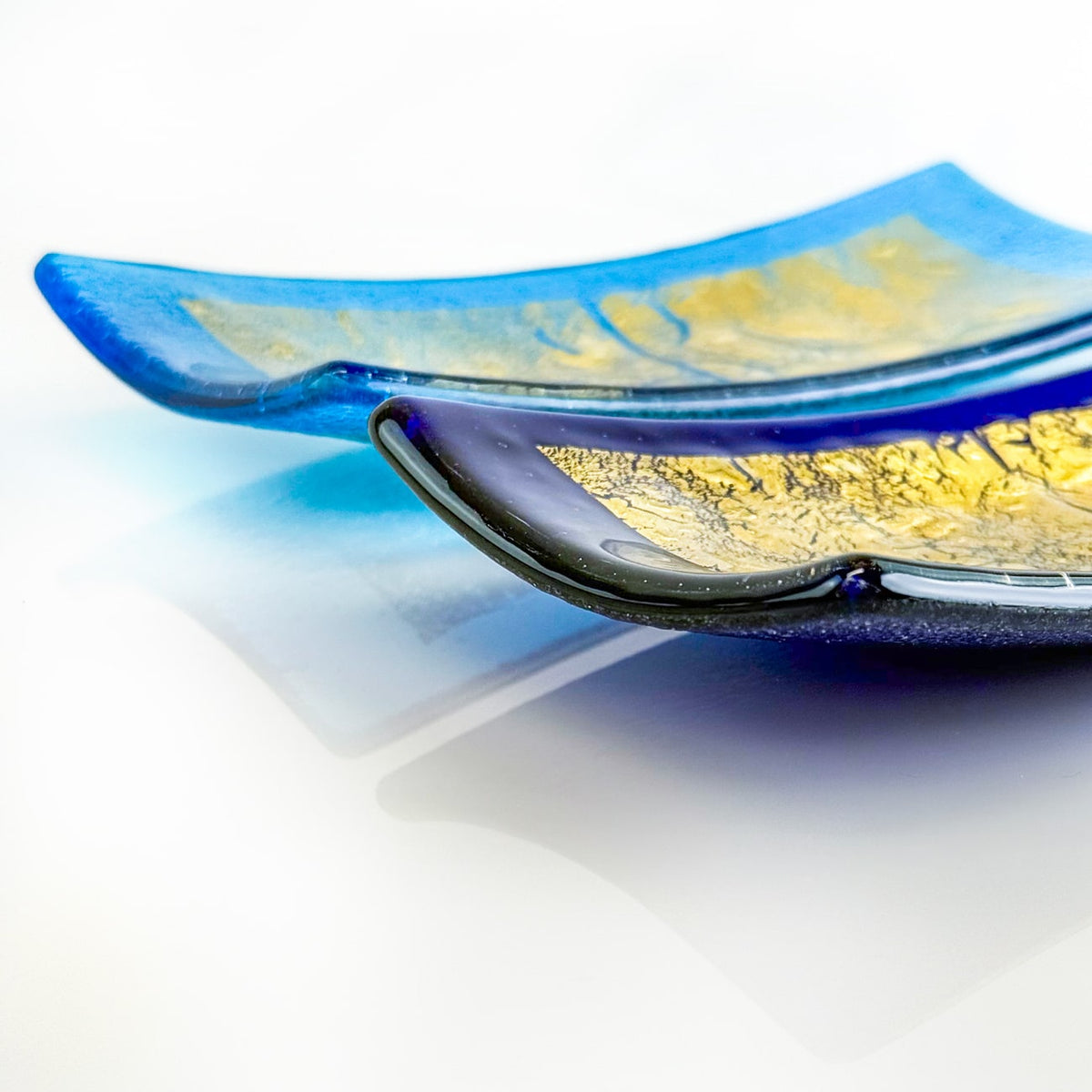 Decorative Dish - Murano Glass - 24-karat gold - Made in Italy