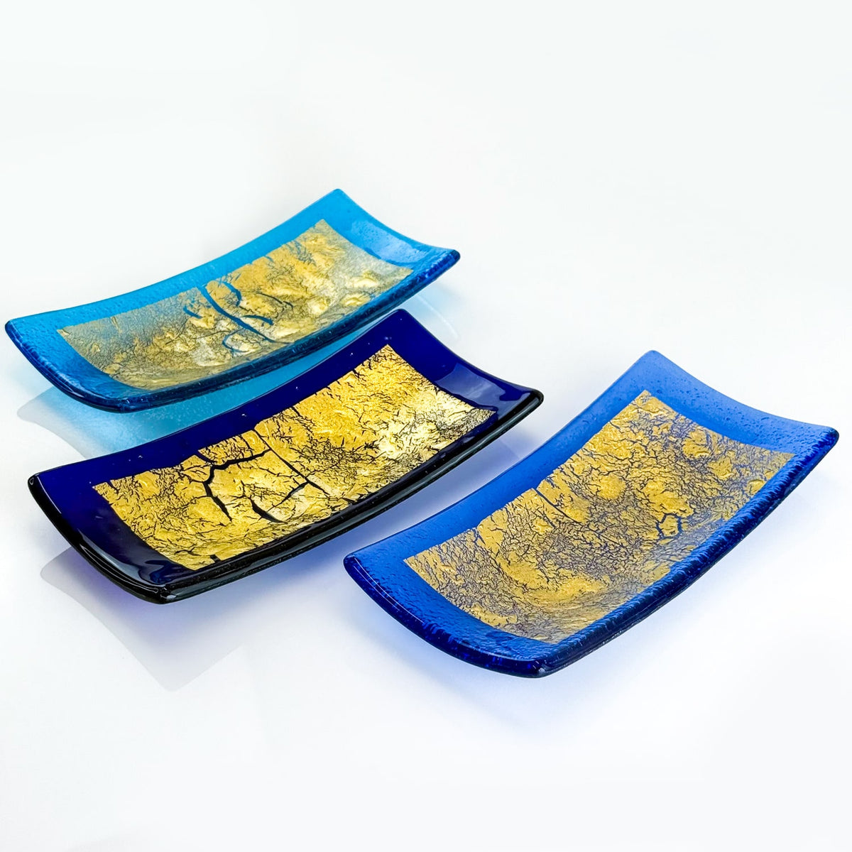 Decorative Dish - Murano Glass - 24-karat gold - Made in Italy