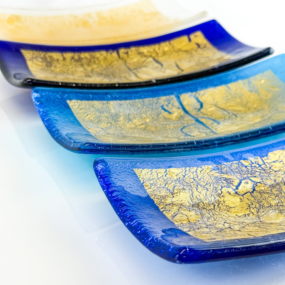 Decorative Dish - Murano Glass - 24-karat gold - Made in Italy