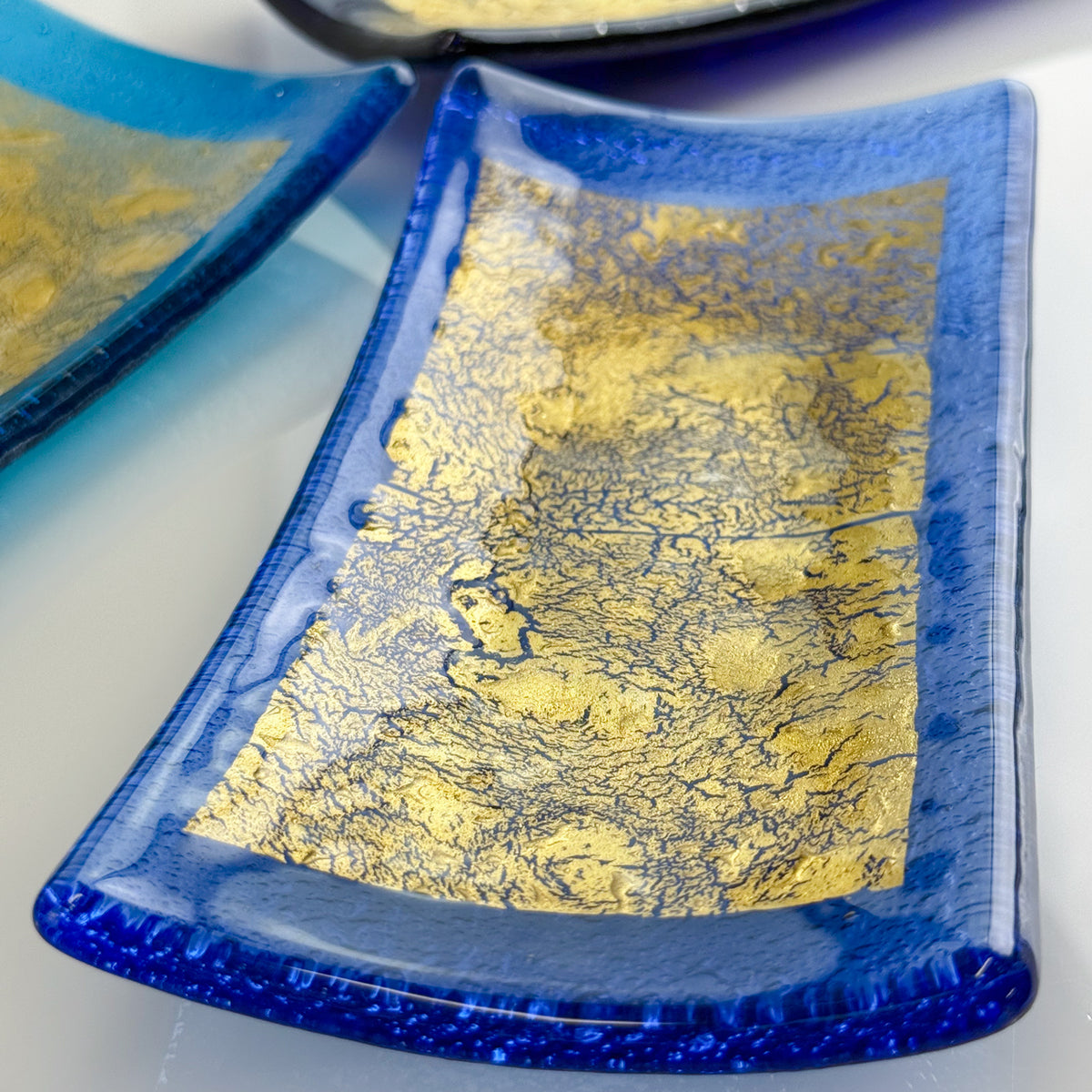 Decorative Dish - Murano Glass - 24-karat gold - Made in Italy