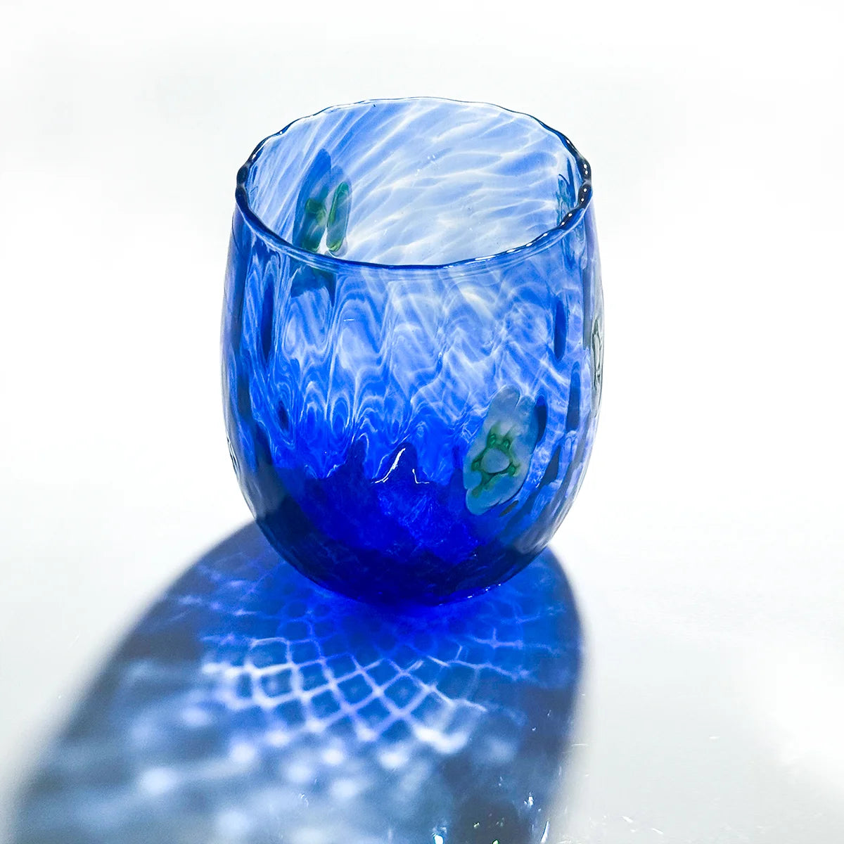 Serena Millefiori Colorful Drinking Glasses, Set of 6