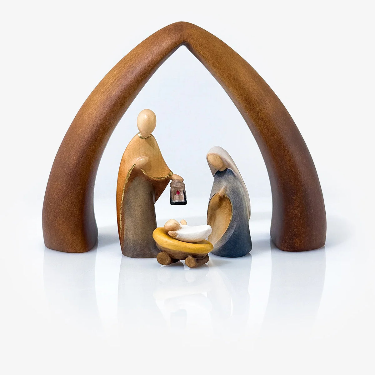 Wooden Nativity Scene, Made in Italy