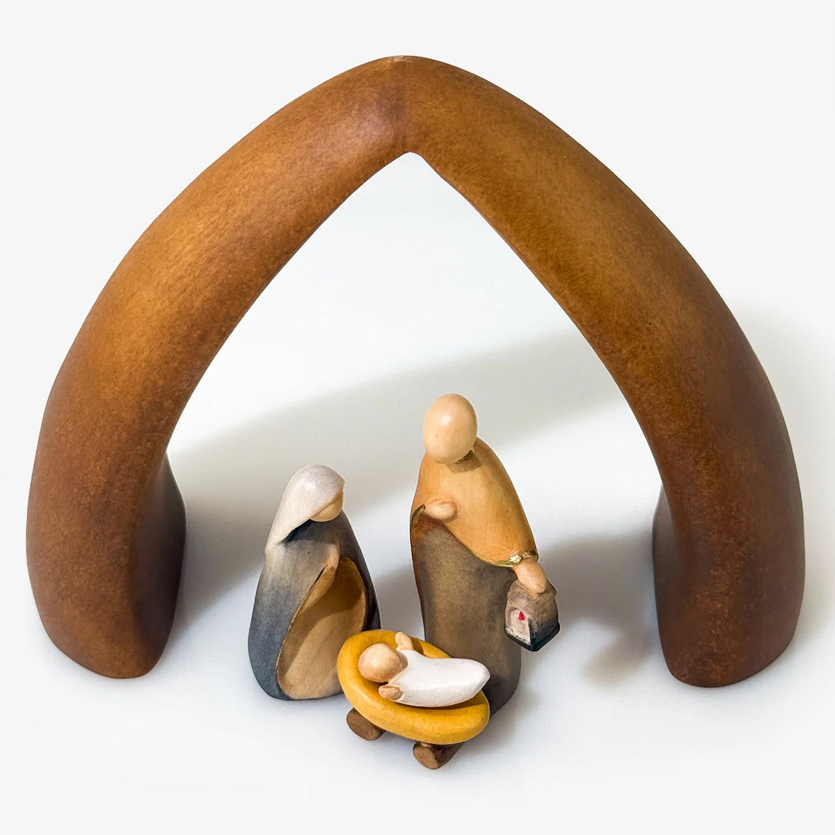 Wooden Nativity Scene, Made in Italy