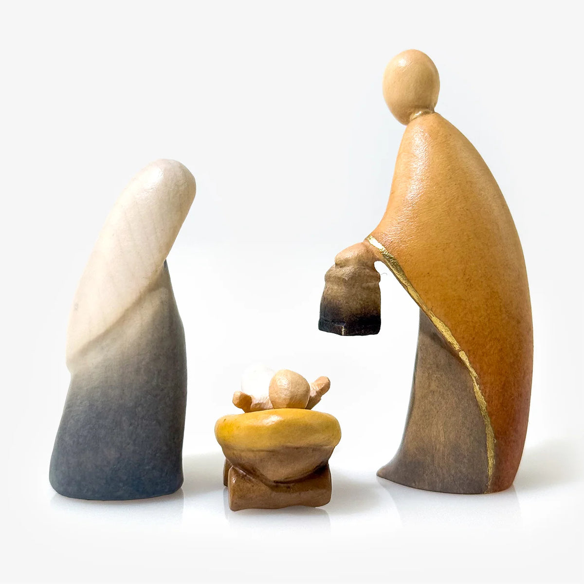 Wooden Nativity Scene, Made in Italy