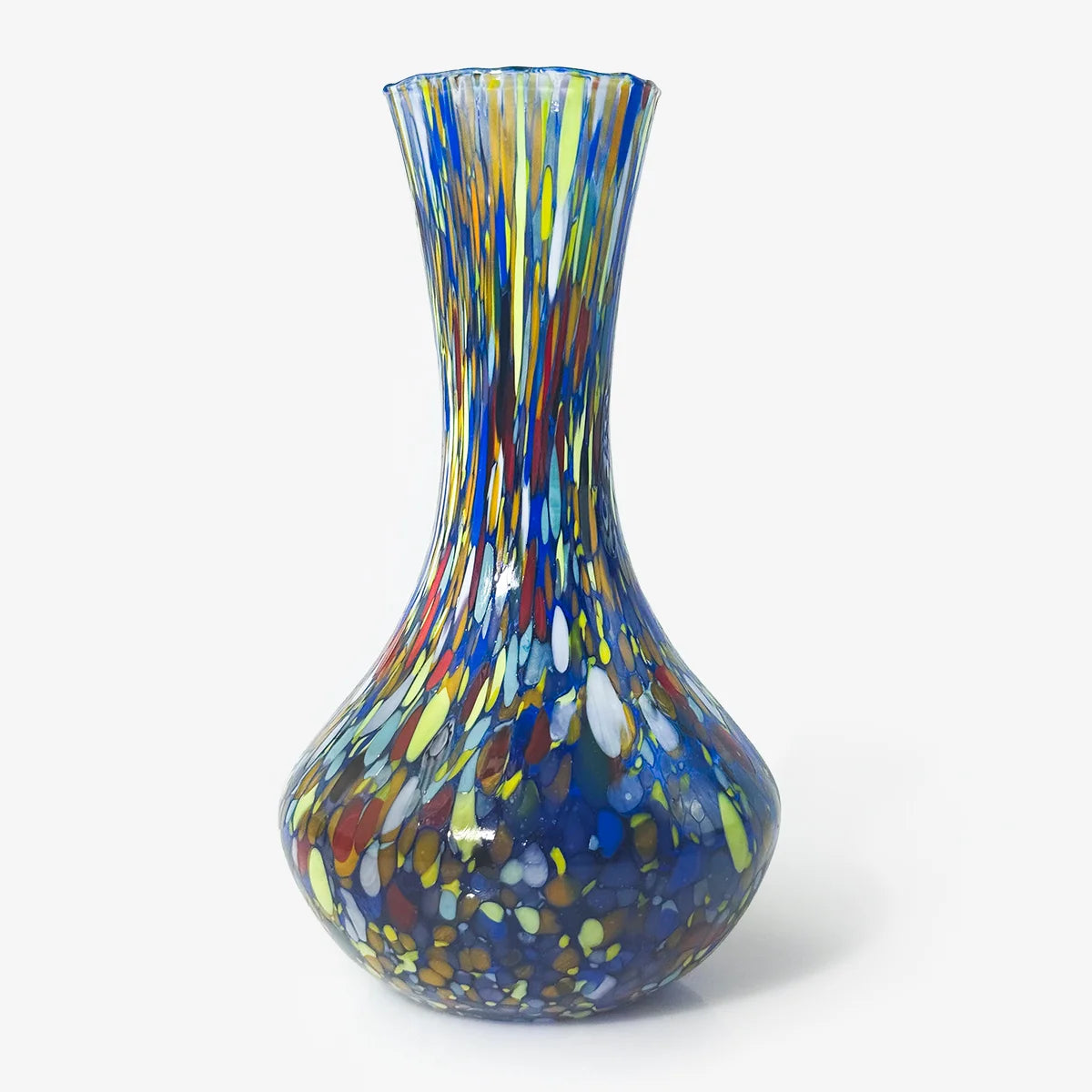 Murano Glass Tulip Vase, Made in Italy